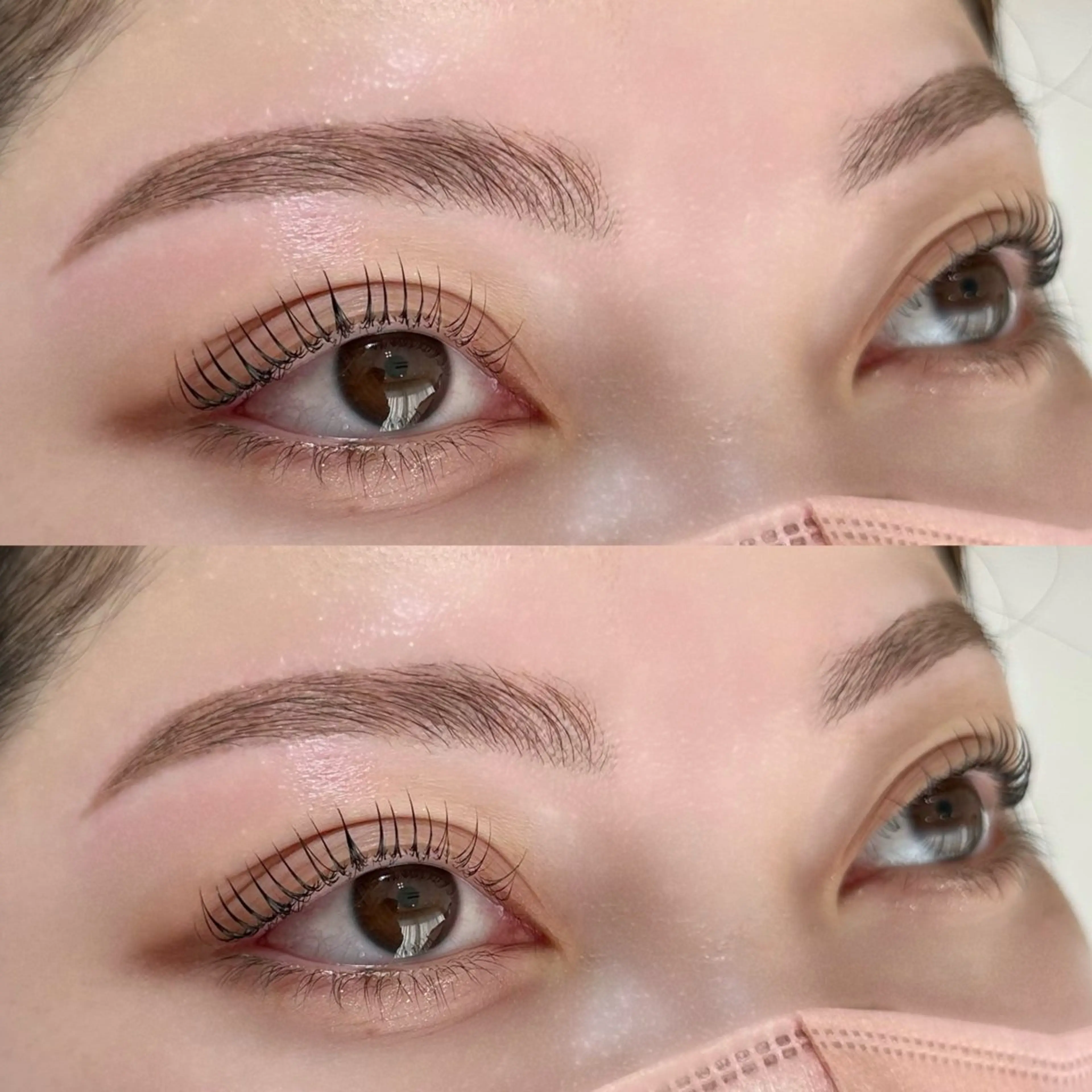 🤍パリジェンヌorまつ毛パーマ&ハリウッドブロウリフト🤍（アイシャンプー+高濃度Tr付き）の写真