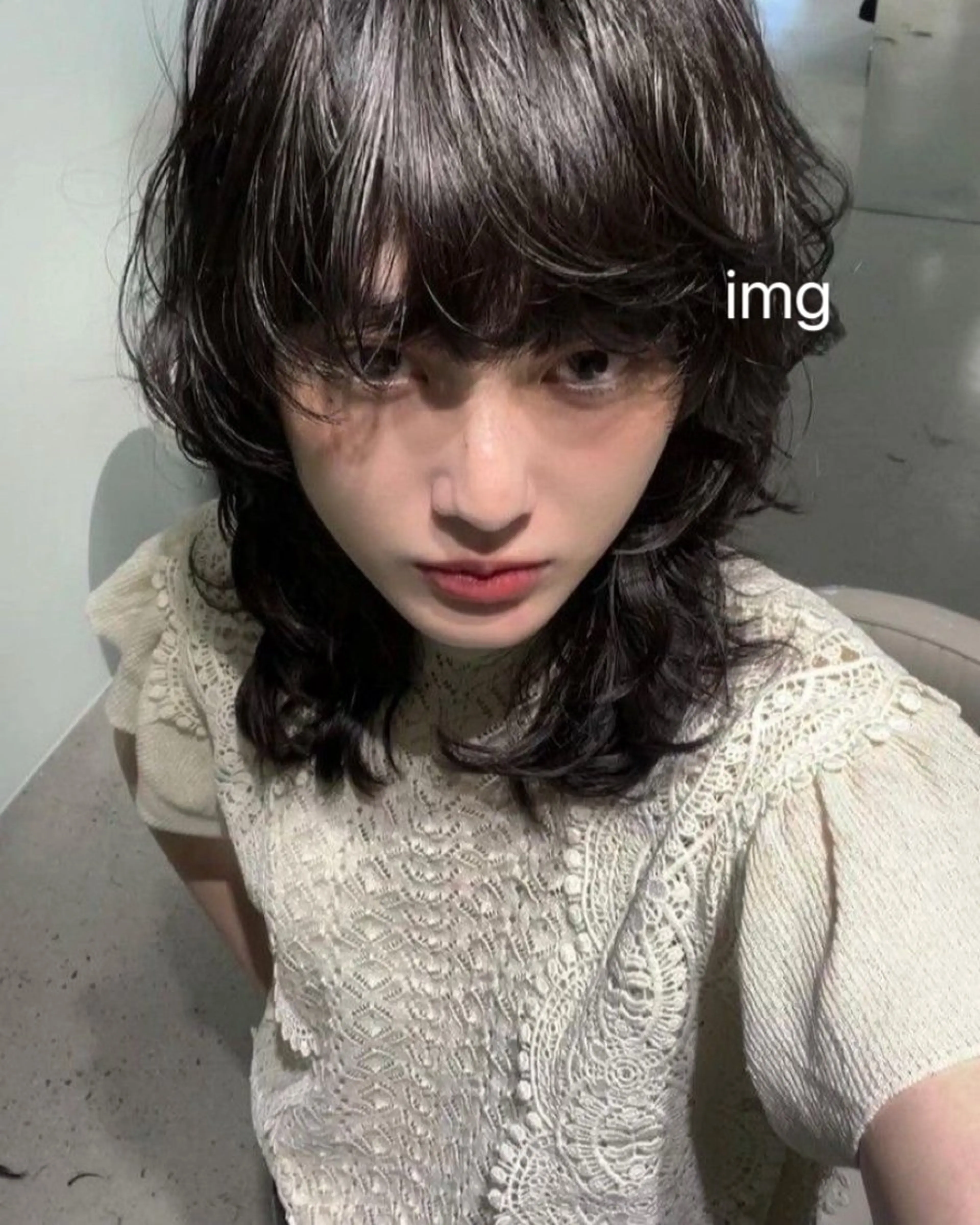 ミディアム パーマ SERINA🎀/パ ーマモデル募集中🫧のヘアスタイル