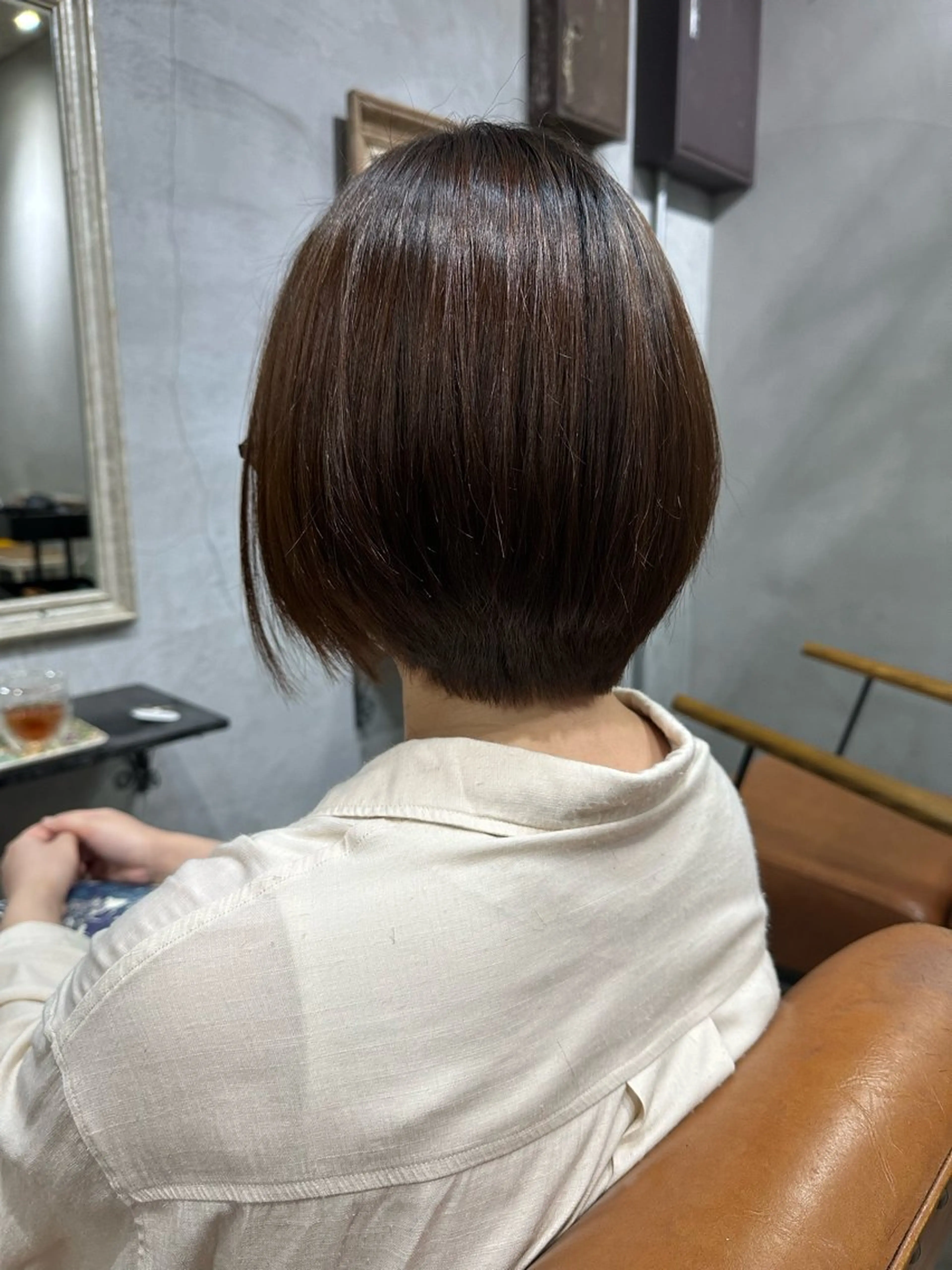 ショート 縮毛矯正 goen【ゴエン】所属・goen/ カミムラシュウヘイのヘアスタイル