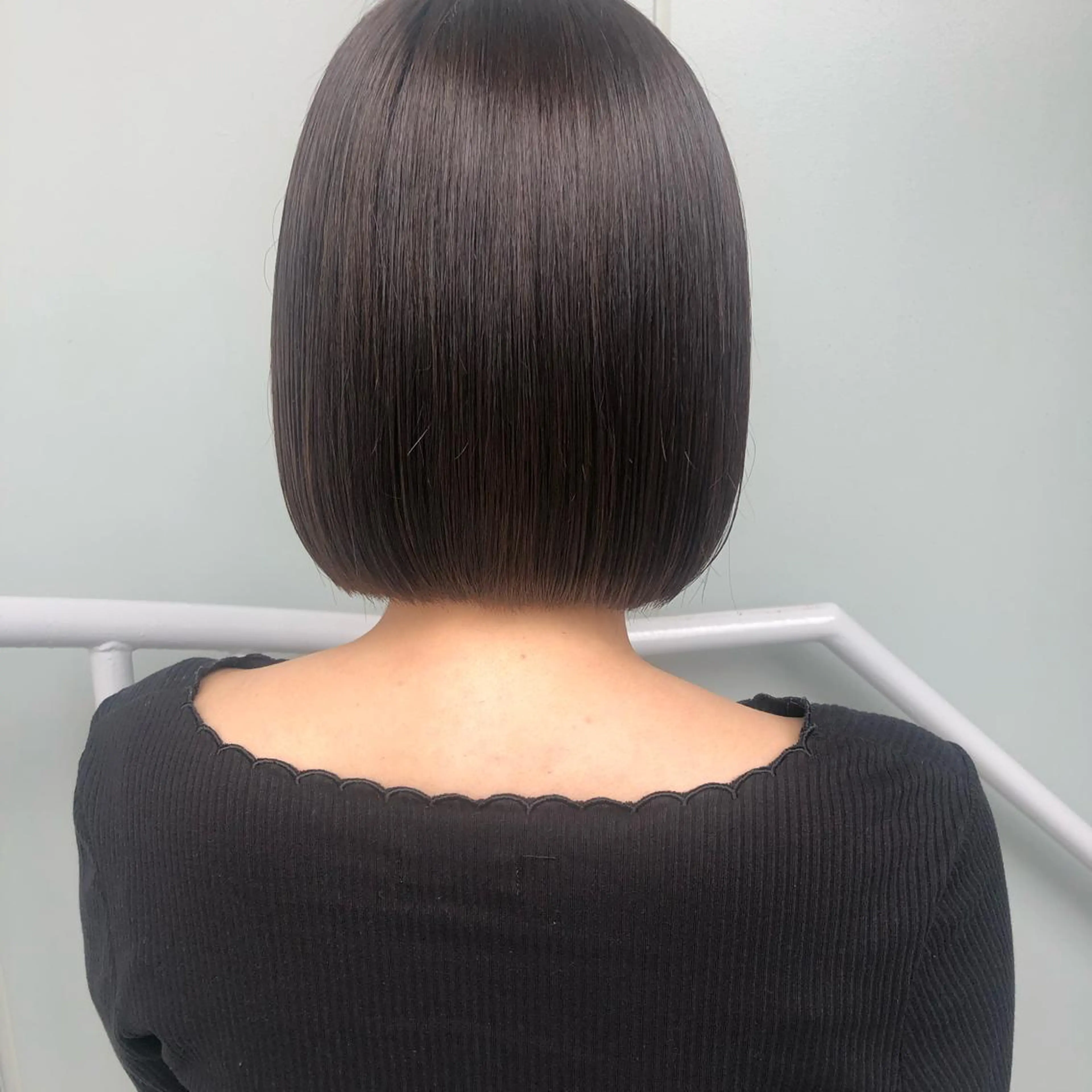 ショート ボブ 義本 風佳のヘアスタイル