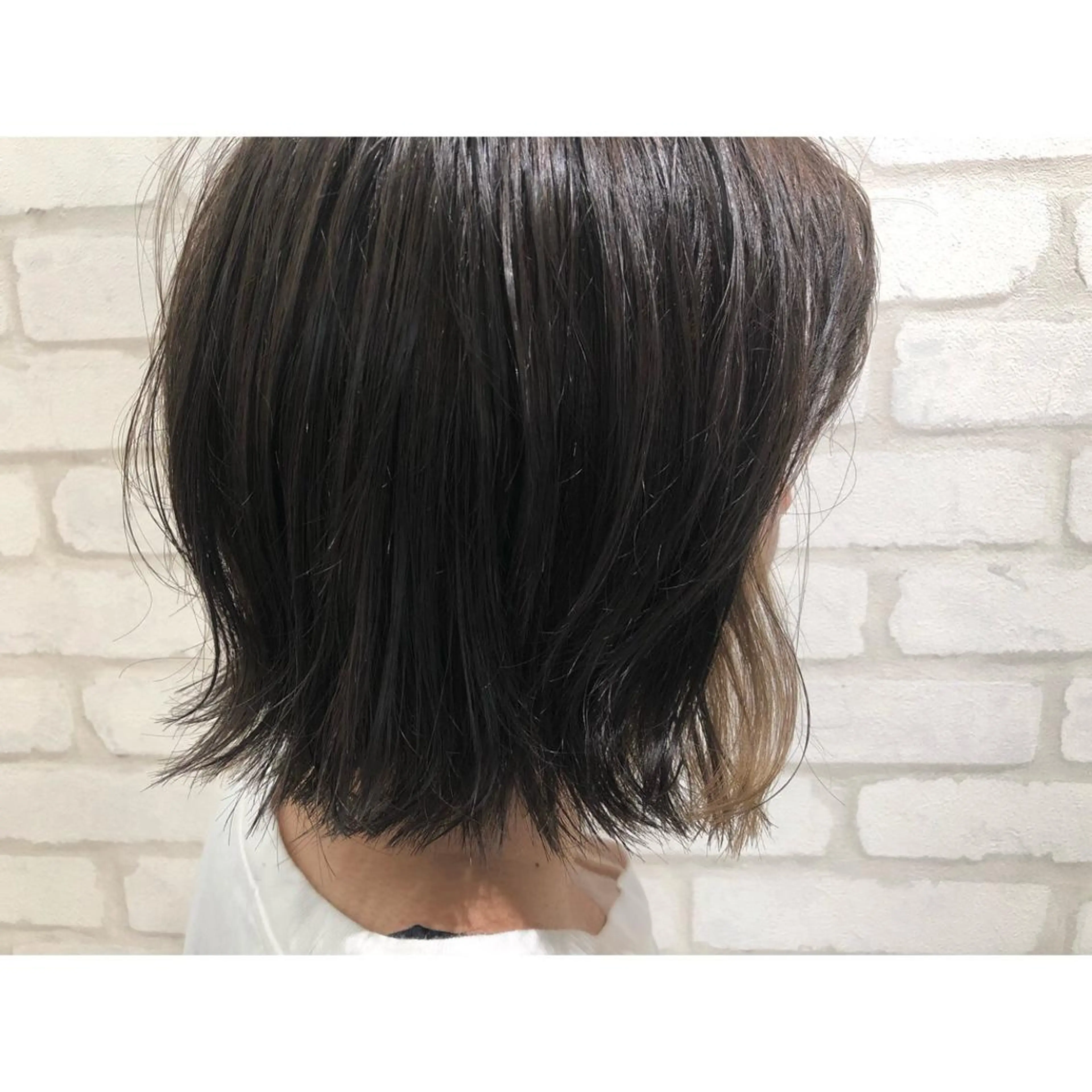 ショート カラー ヘアアレンジ 池村美月 @透明感カラーのヘアスタイル