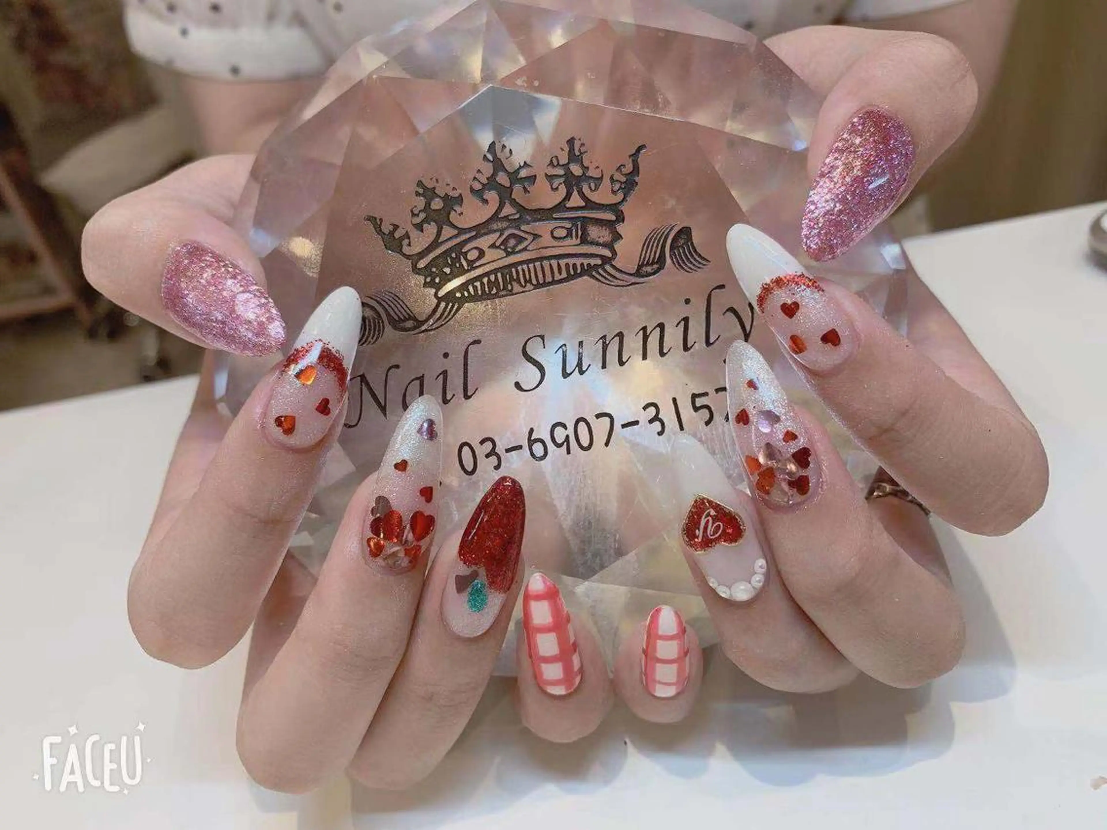 ネイル 長さだし専門店 M2　rikaのネイルデザイン