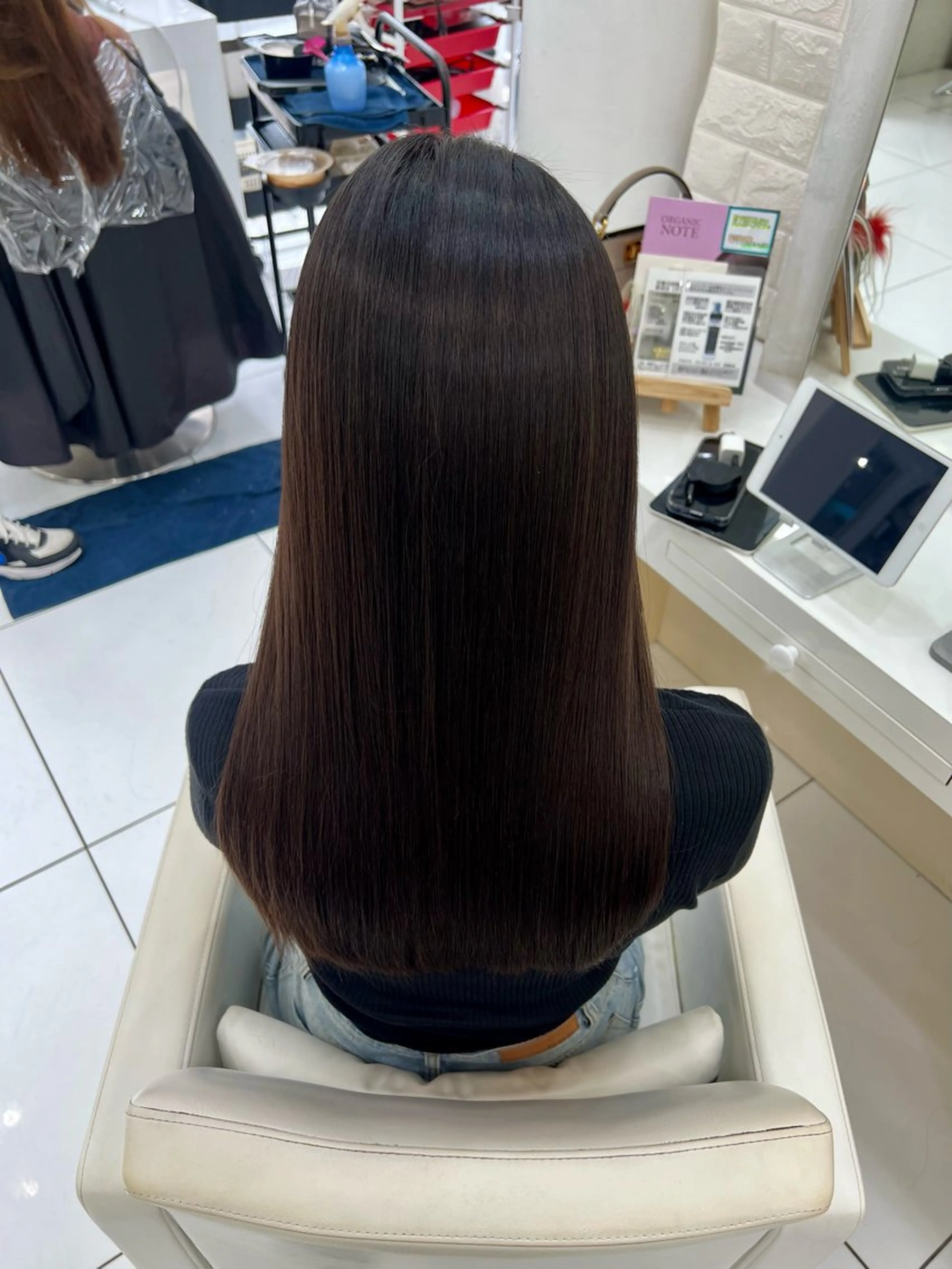 ロング 髪質改善 縮毛矯正 トリートメント 髪質改善サロン Avelle（アヴェル）所属・ヘアケアマイスター 🫧美髪特化🫧中西のヘアスタイル