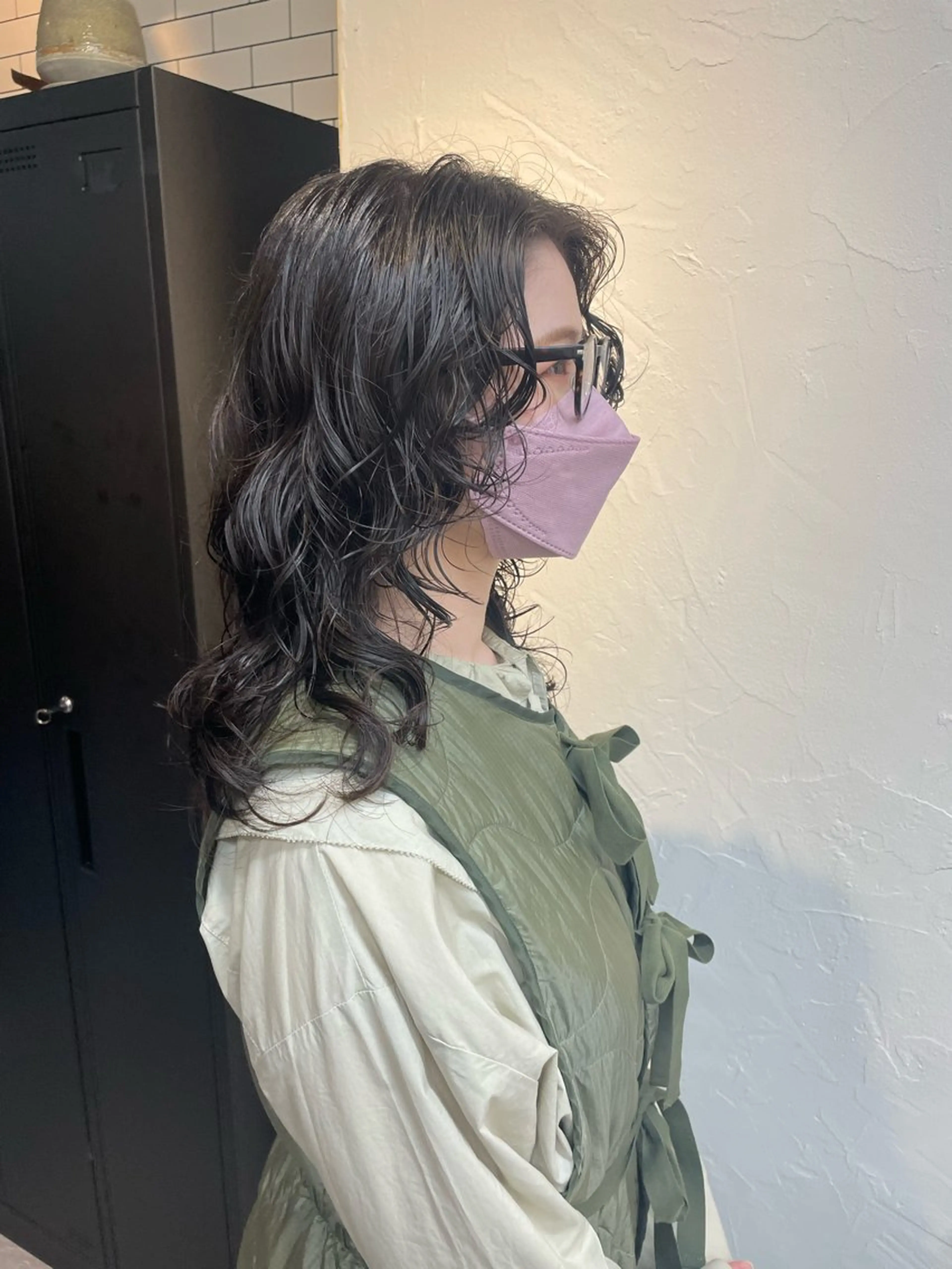 ロング パーマ レイヤーカット カット パーマ phiphi.所属・phiphi. 【ピピ】のヘアスタイル