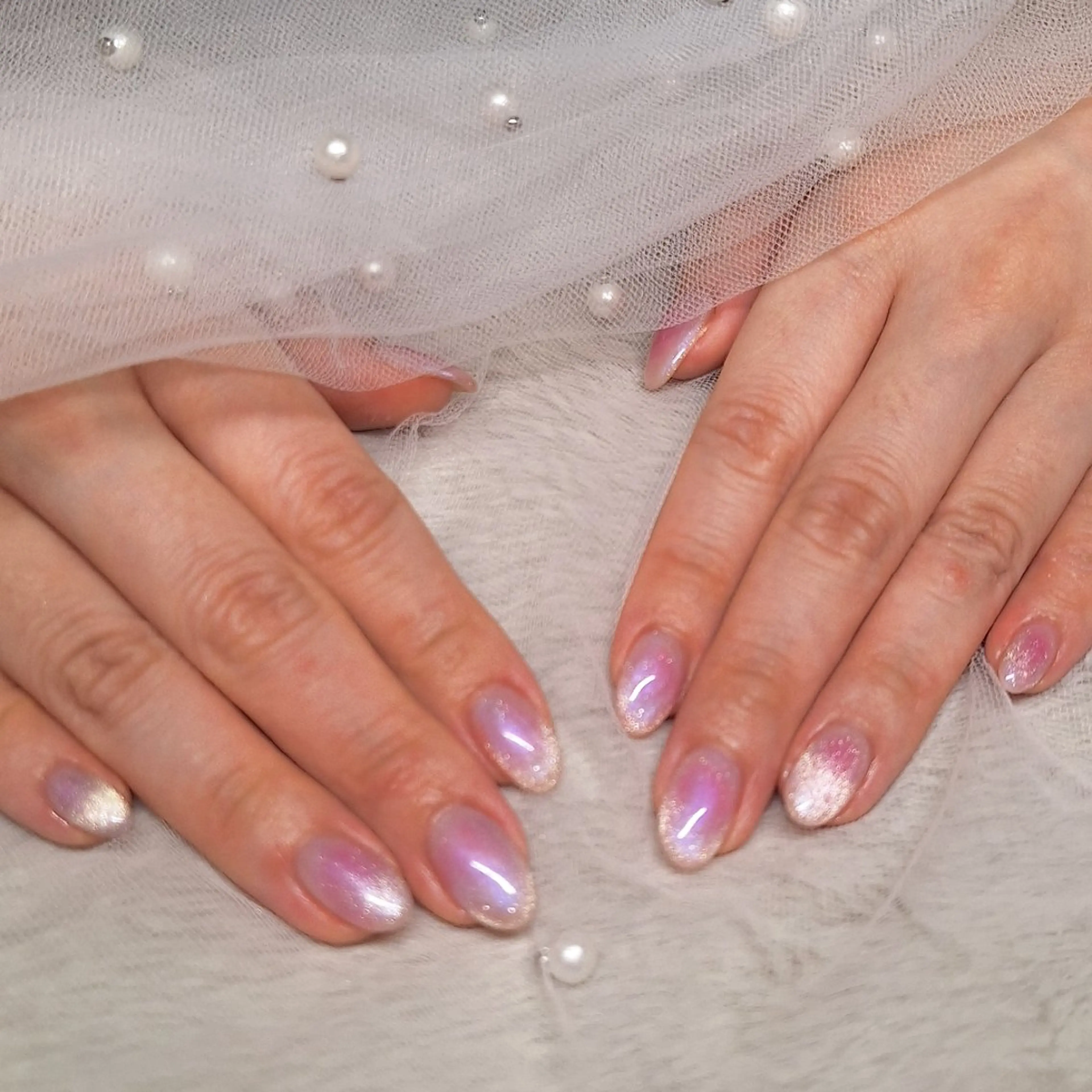 ネイル チークネイル マグネットネイル Nami 自由が丘のネイルデザイン