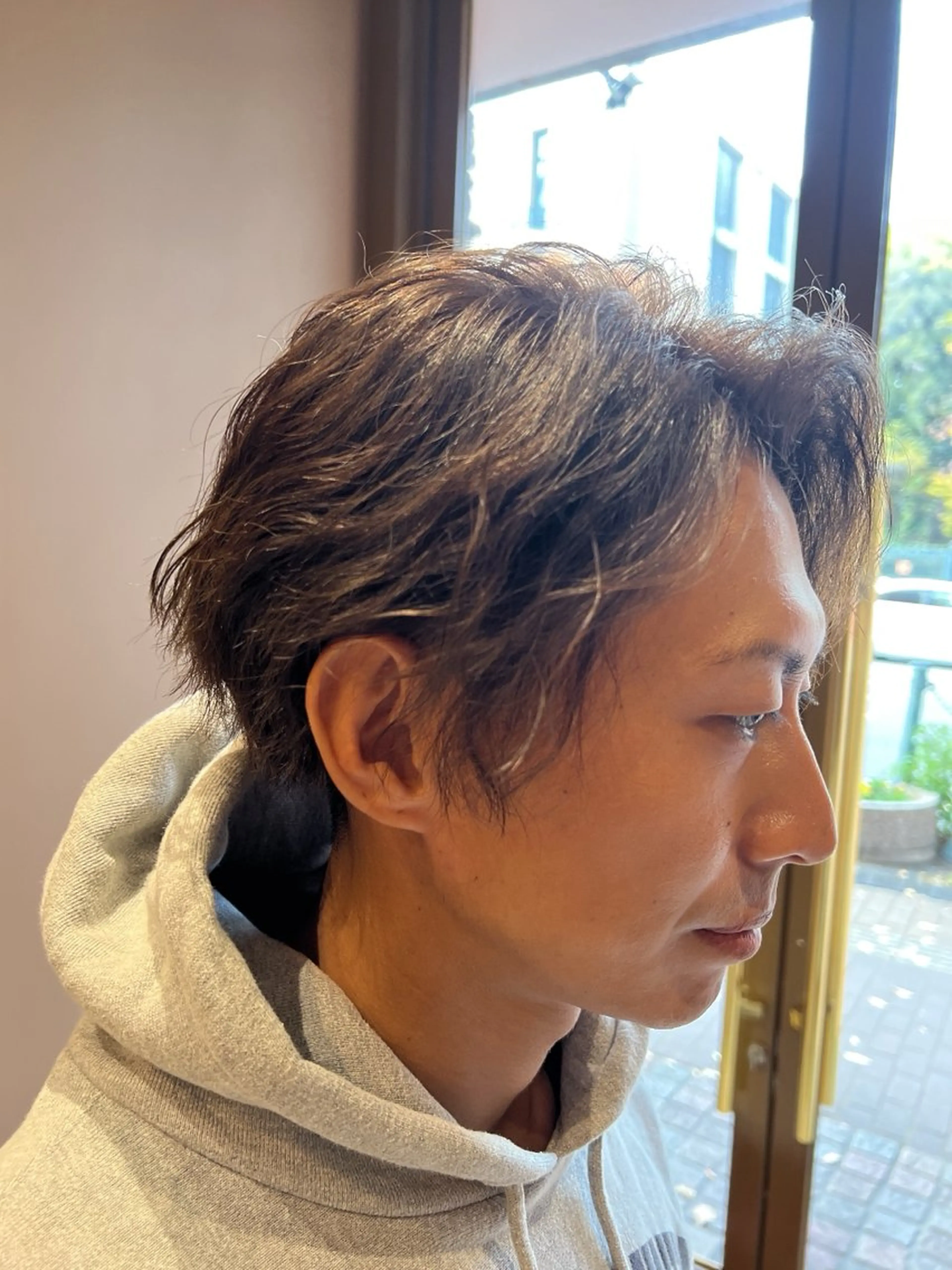 カラー メンズ グレージュ カット ヘアカラー keita💫暖色系 💫ハイトーン💫のヘアスタイル