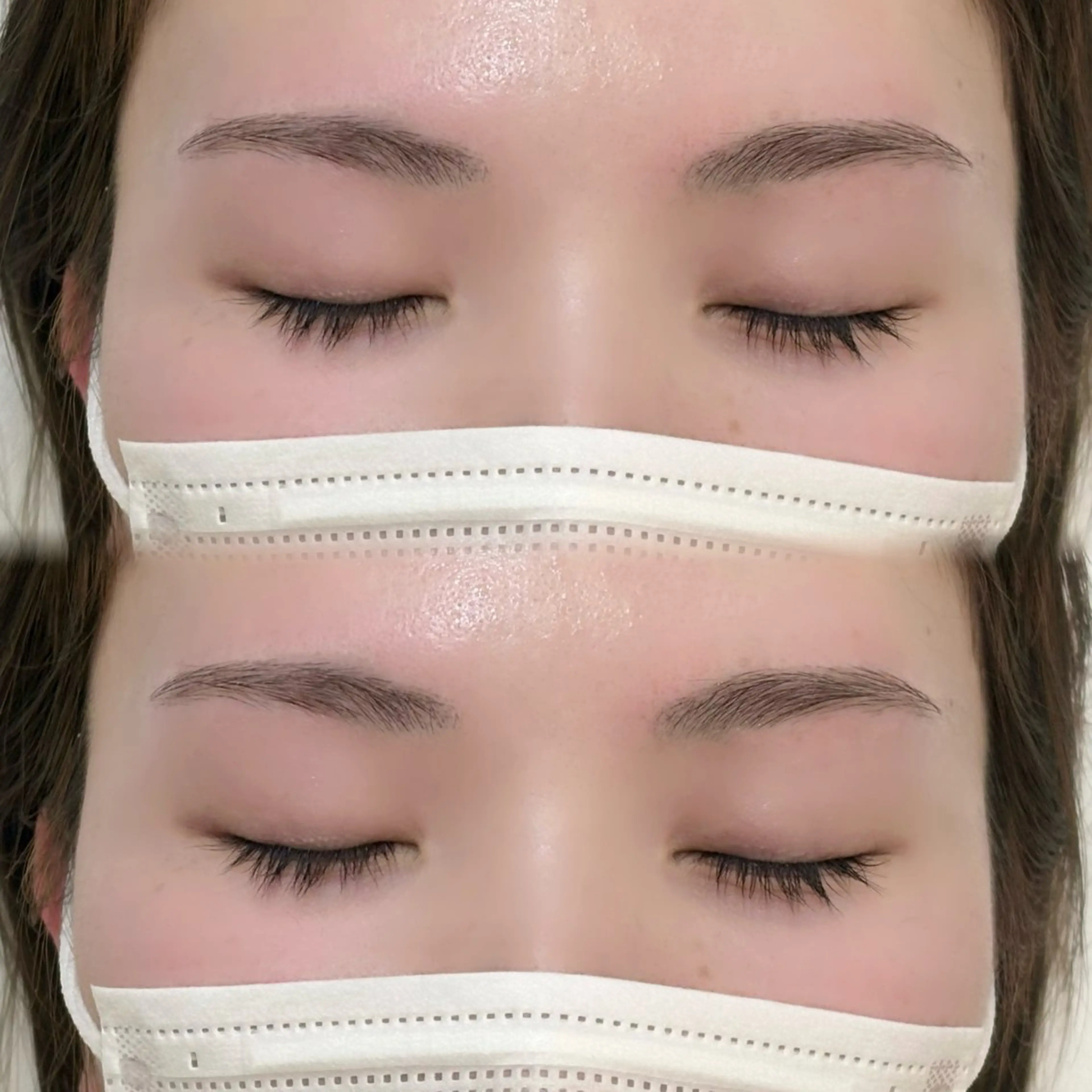 美眉スタイリング🌱♩(注意事項を必ずご確認下さい⚠️)眉毛WAX脱毛をしてすっぴん可愛いを目指しませんか?✨の写真