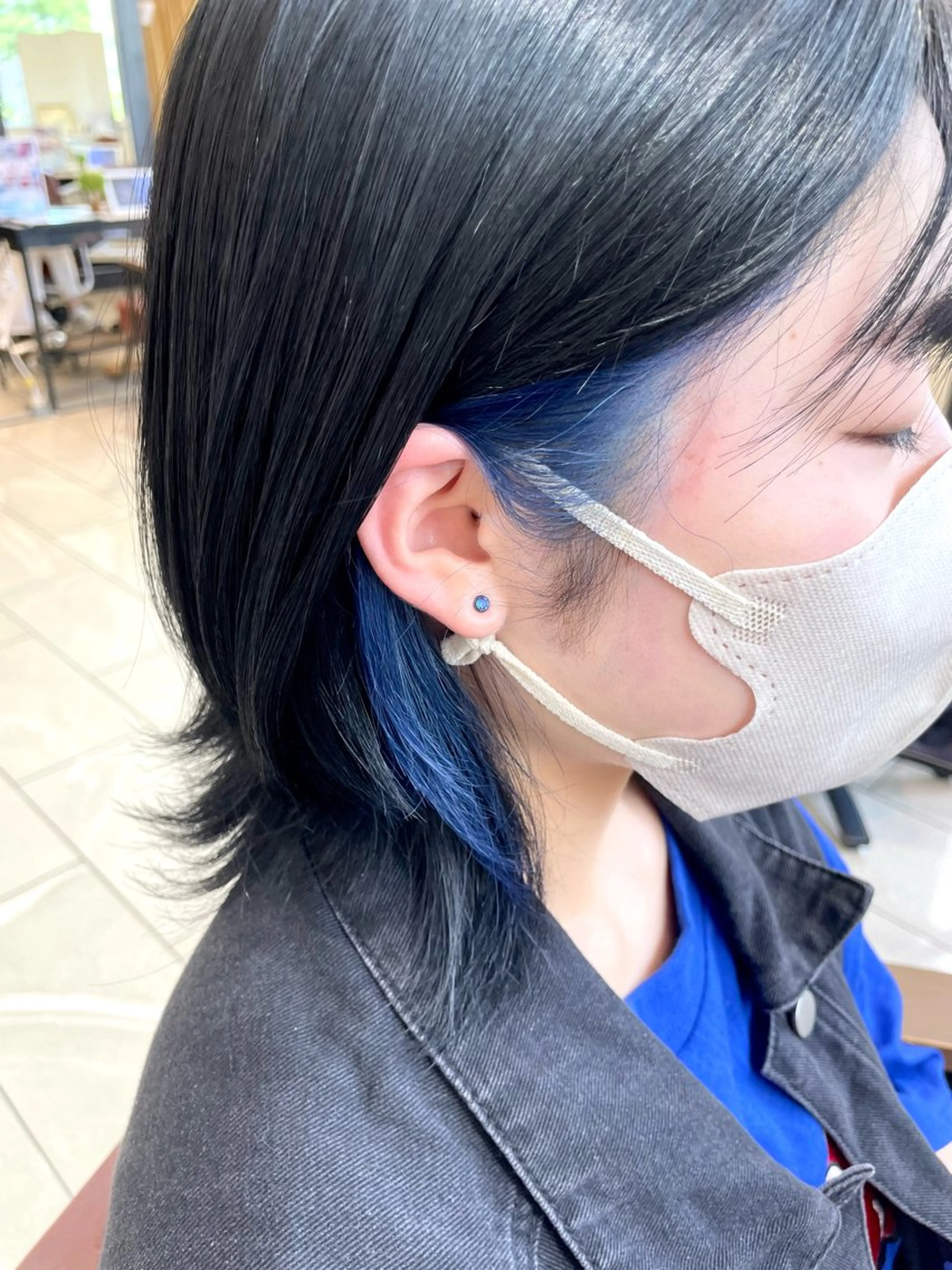 ミディアム 😈サクマ シオン😈のヘアスタイル