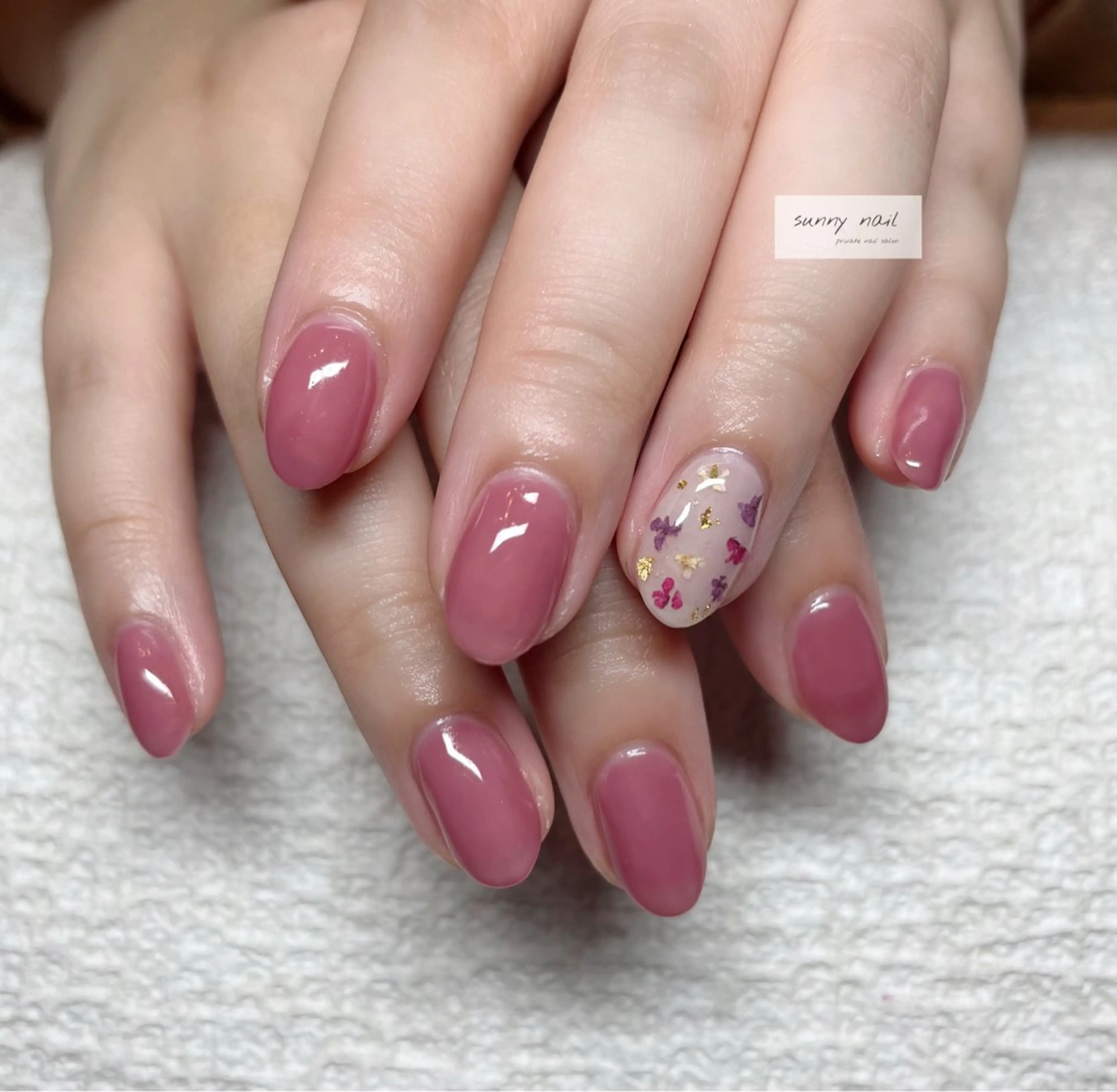 ネイル ピンク sunny nailのネイルデザイン