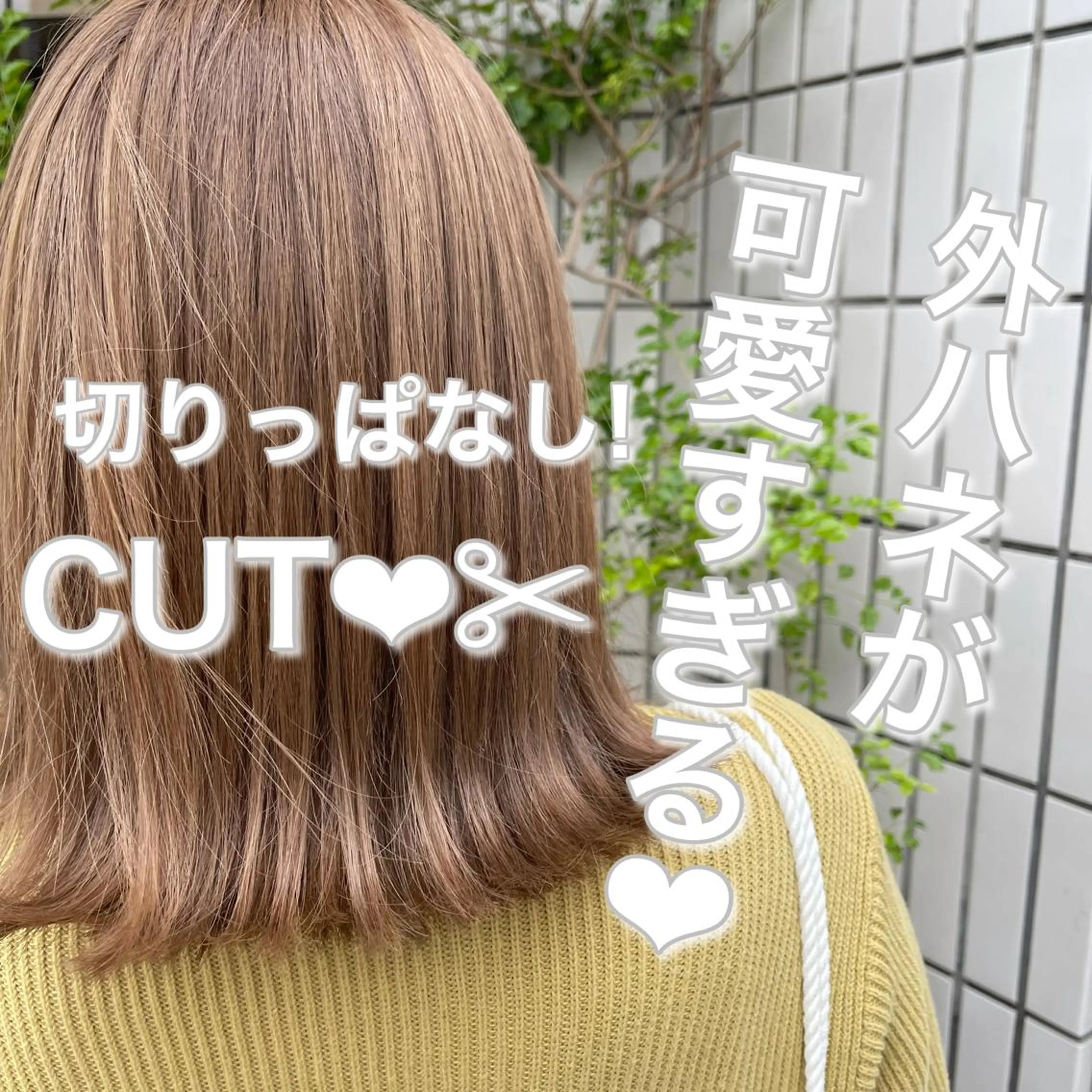 エクステ/ハイトーン /レイヤーカットのヘアスタイル
