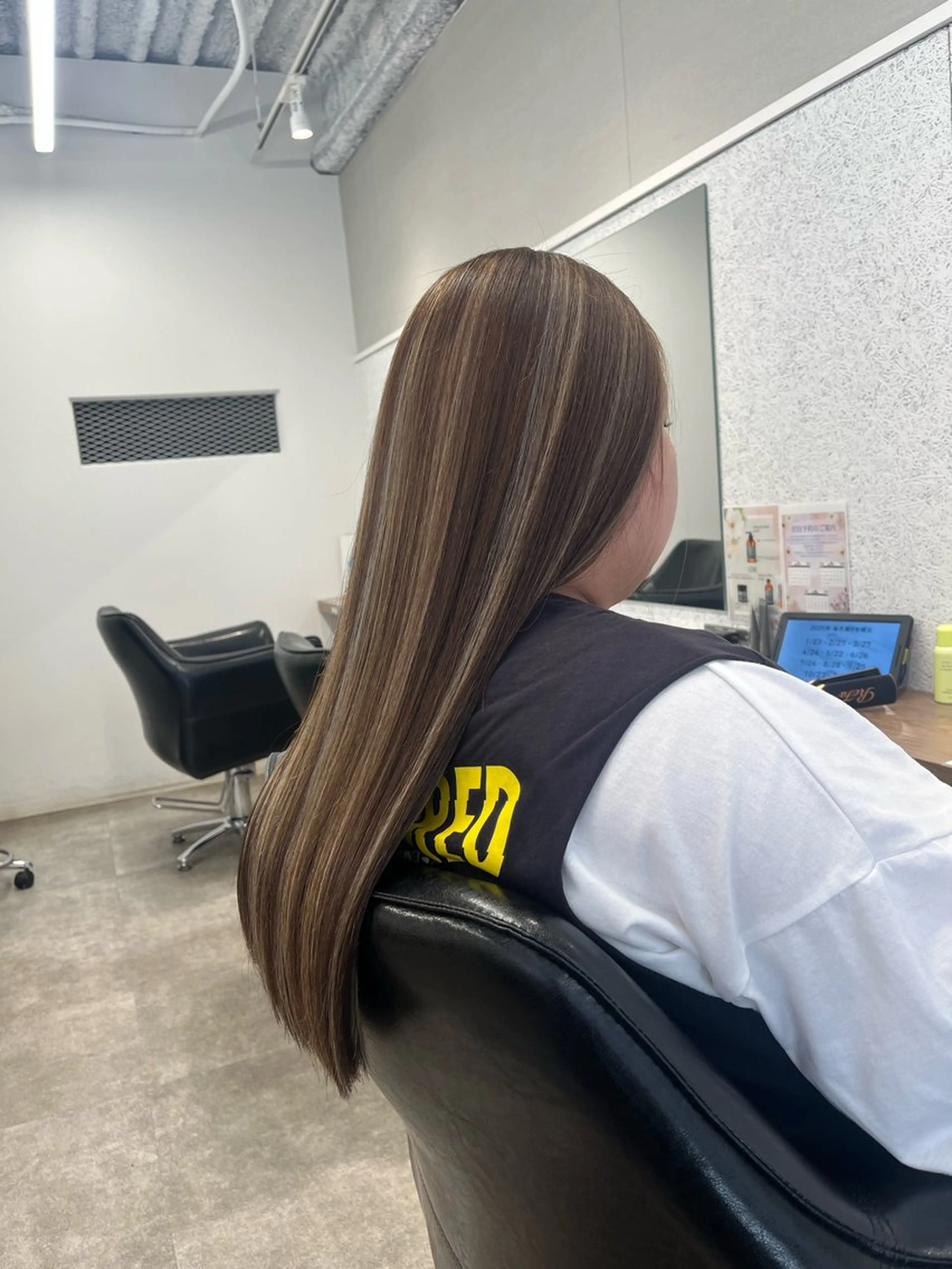 ロング カラー 🍓艶髪/艶カラー ハイトーン/しんたにのヘアスタイル