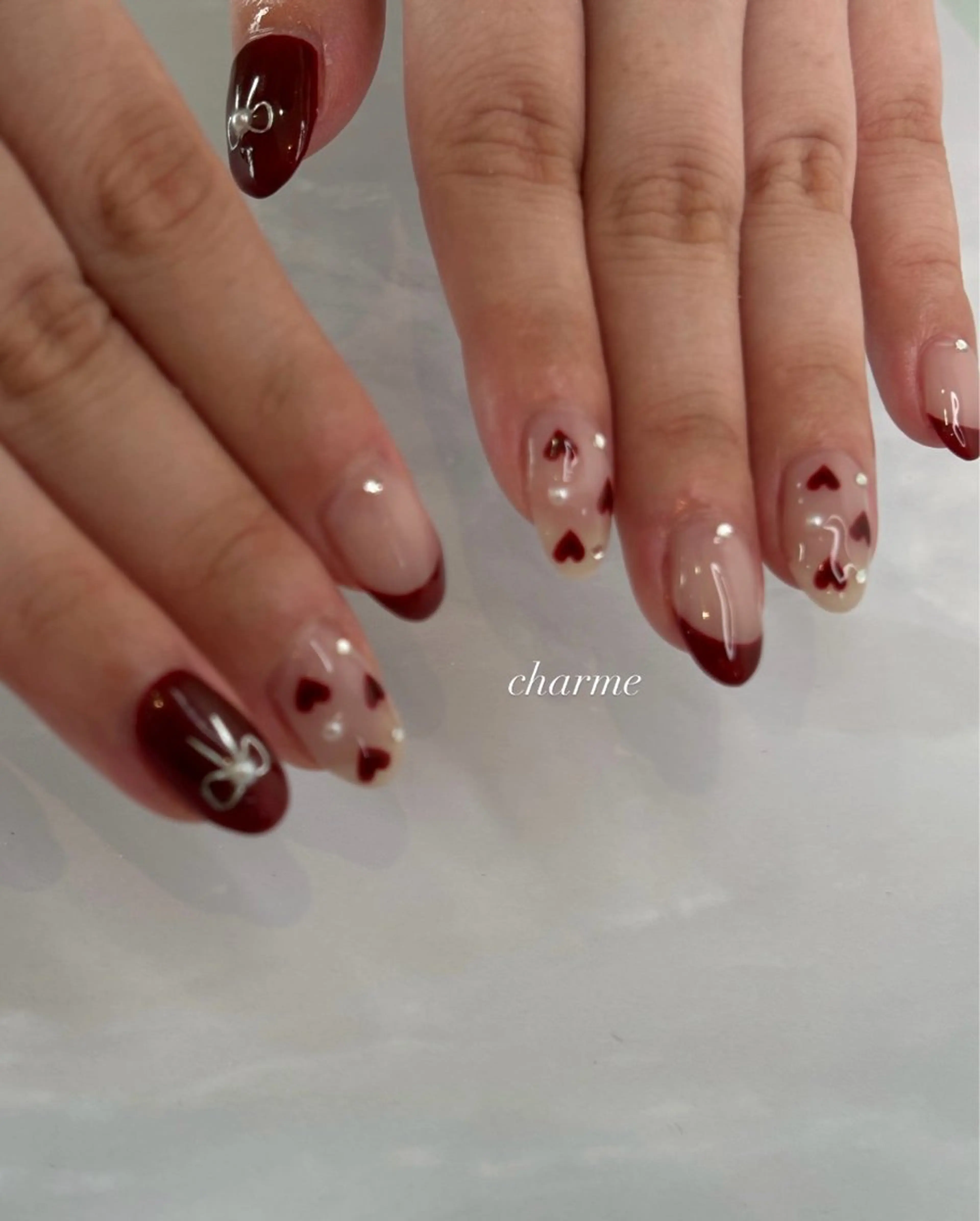 ネイル ハンドネイル charme nailのネイルデザイン