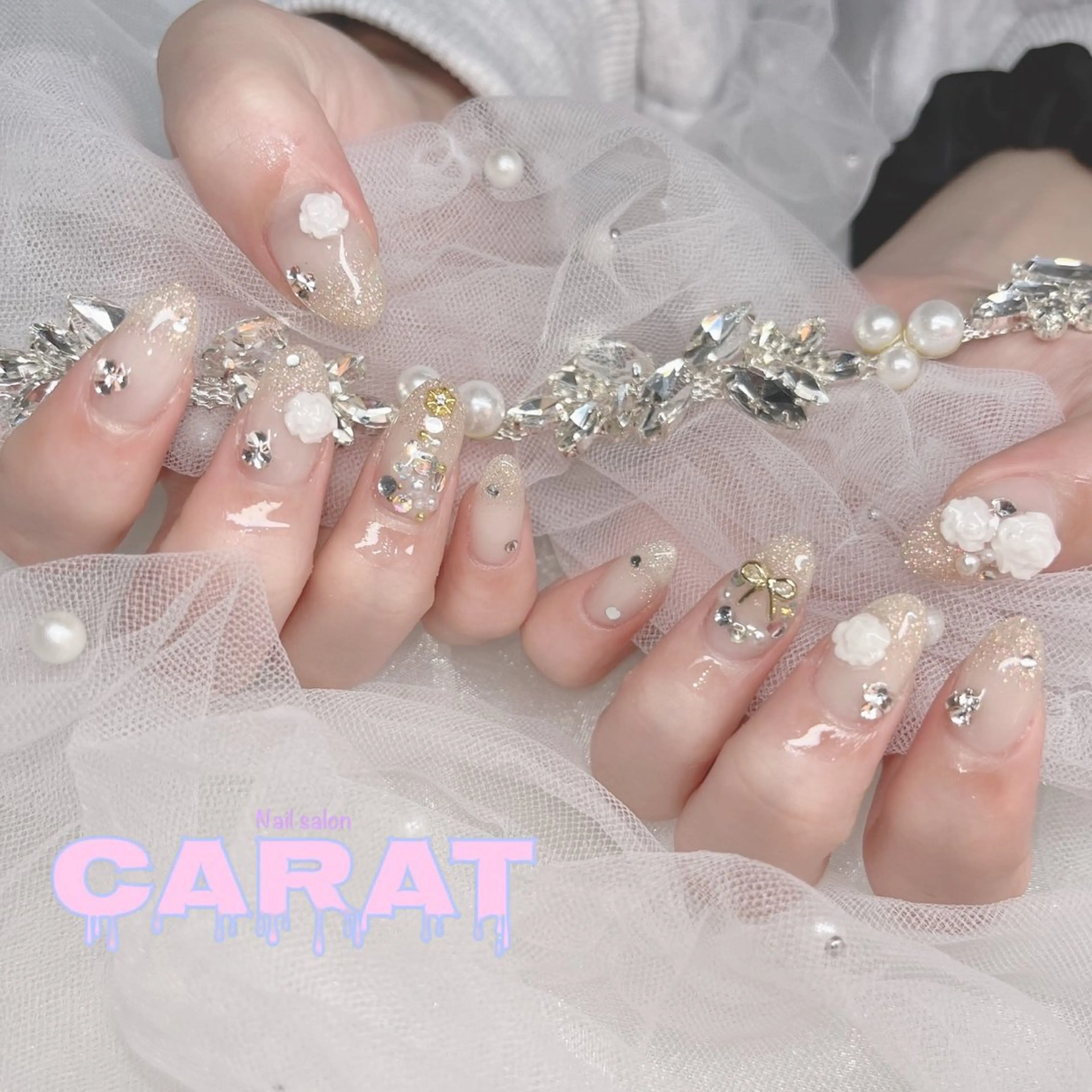 ネイル ハンドネイル CARAT/ Rinaのネイルデザイン