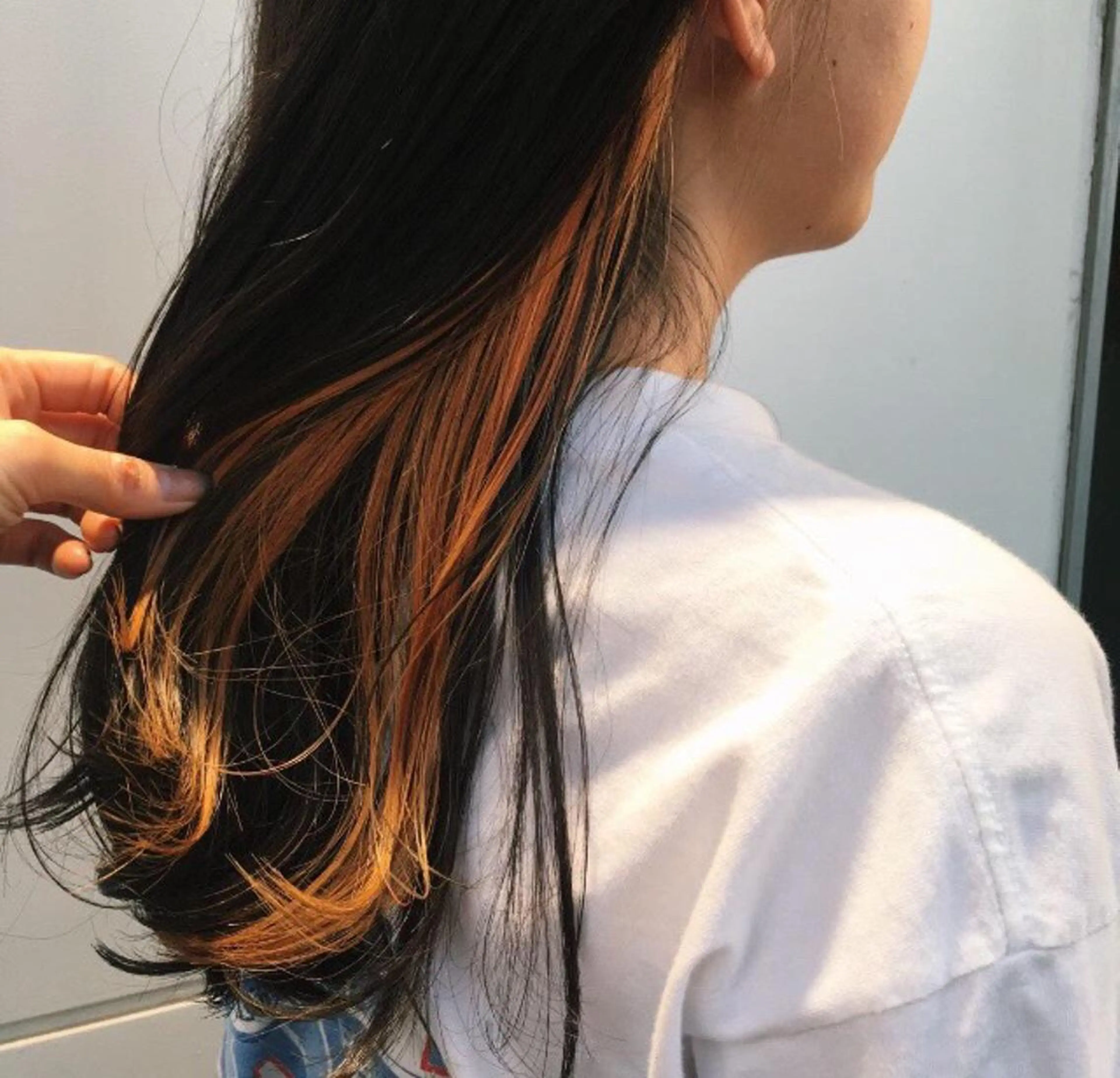 ロング ヘアカラー トリートメント ヘッドスパ 🌿MASATO 🌿韓国ヘアのヘアスタイル