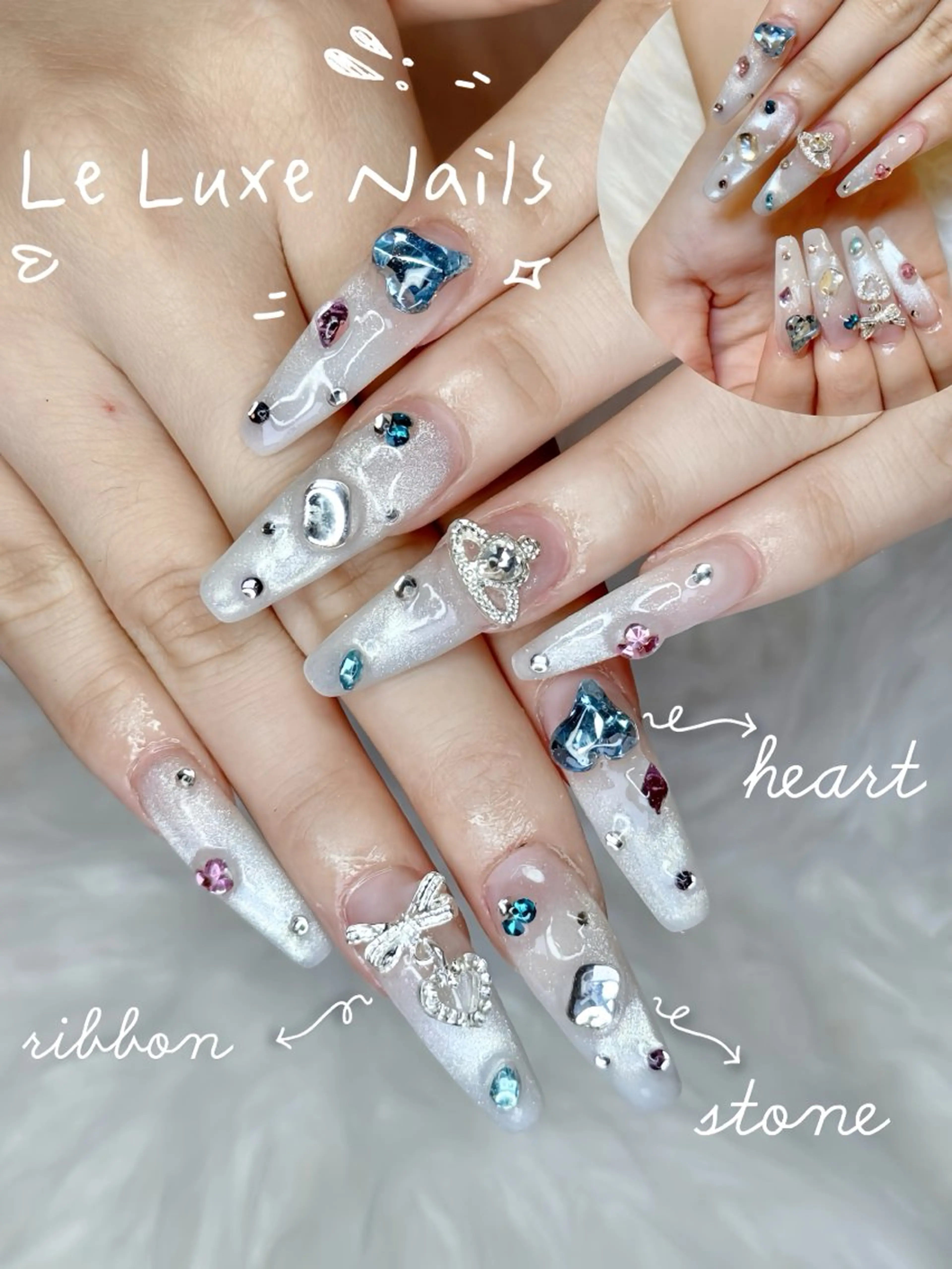 ネイル ハンドネイル le luxe nailsのネイルデザイン