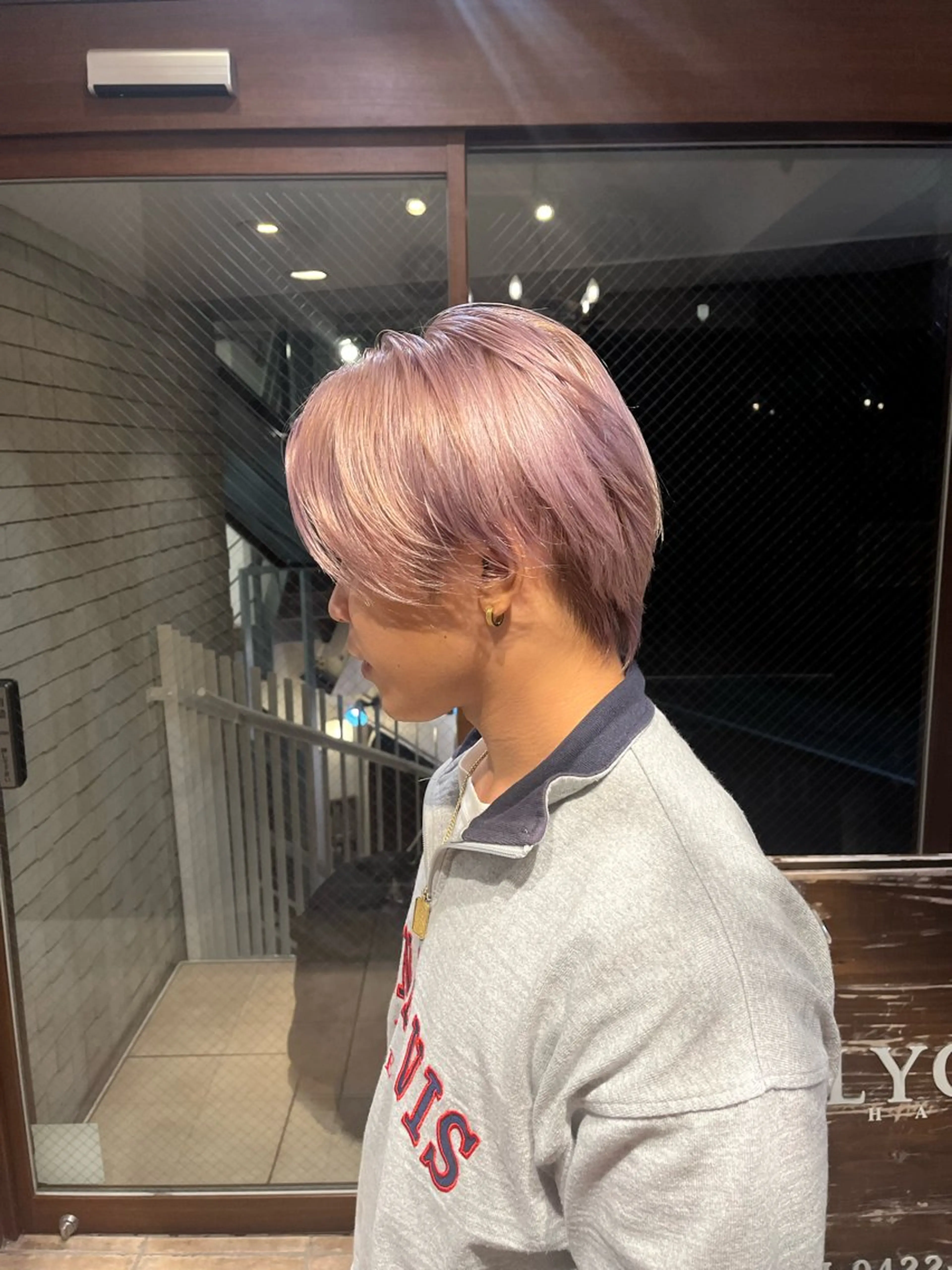 カラー メンズ 🌱ぱっつとボブカ ット🌱/Ryotaのヘアスタイル