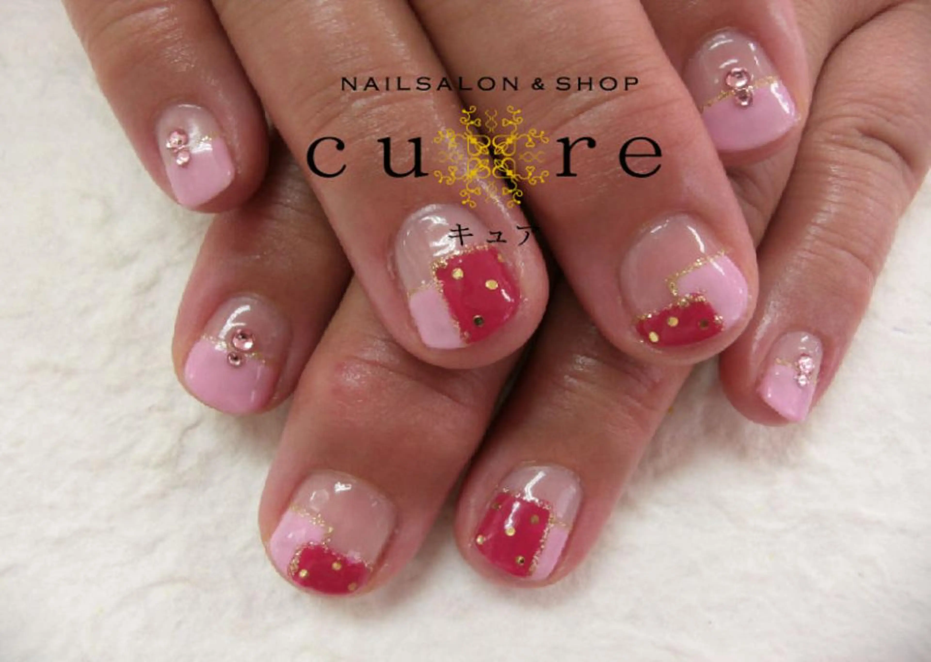 ショート ネイル ネイルサロン Cureのネイルデザイン