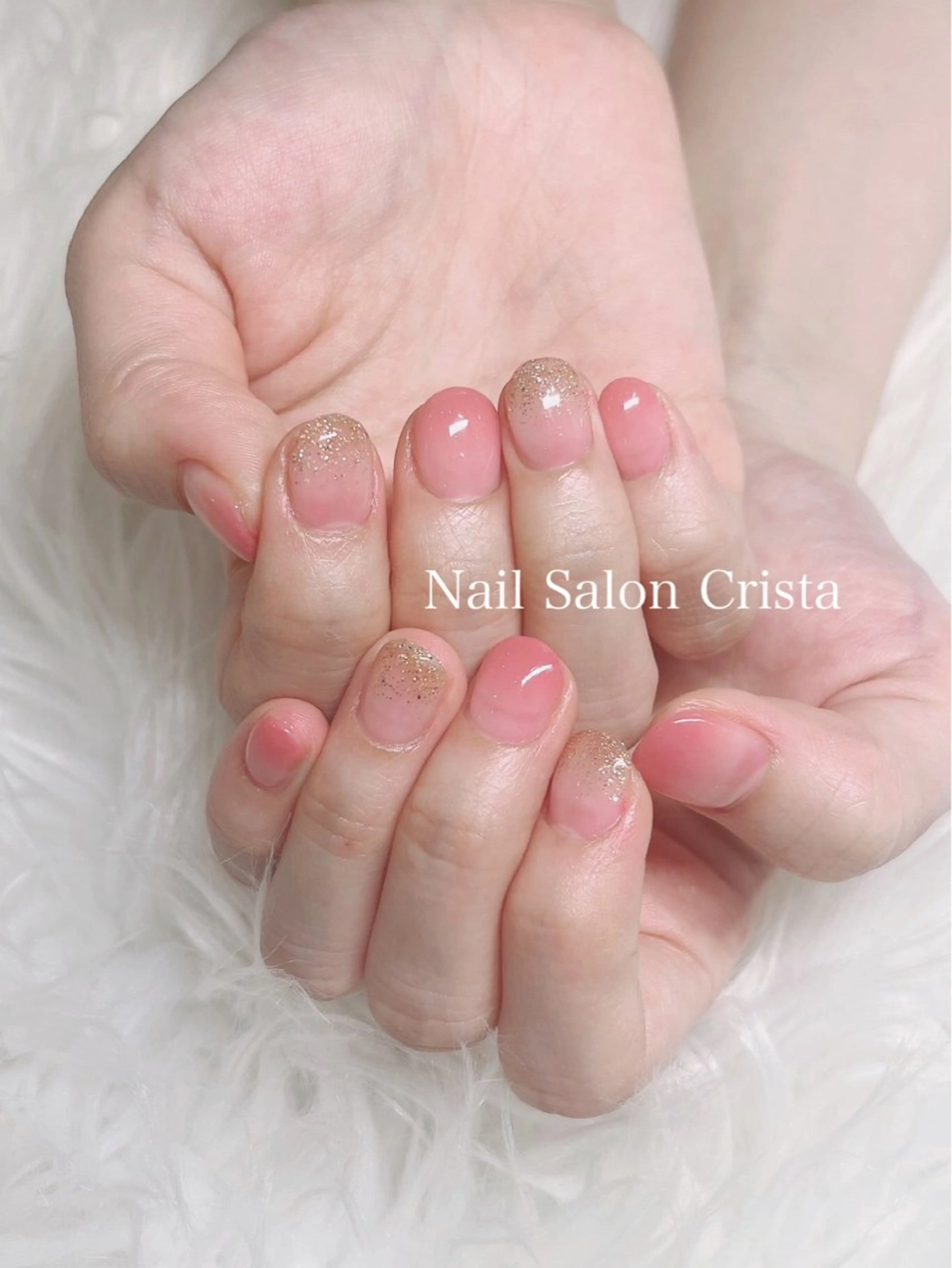 ネイル ジェルネイル グラデーション パラジェル CRISTA所属・CRISTA MOMOのネイルデザイン