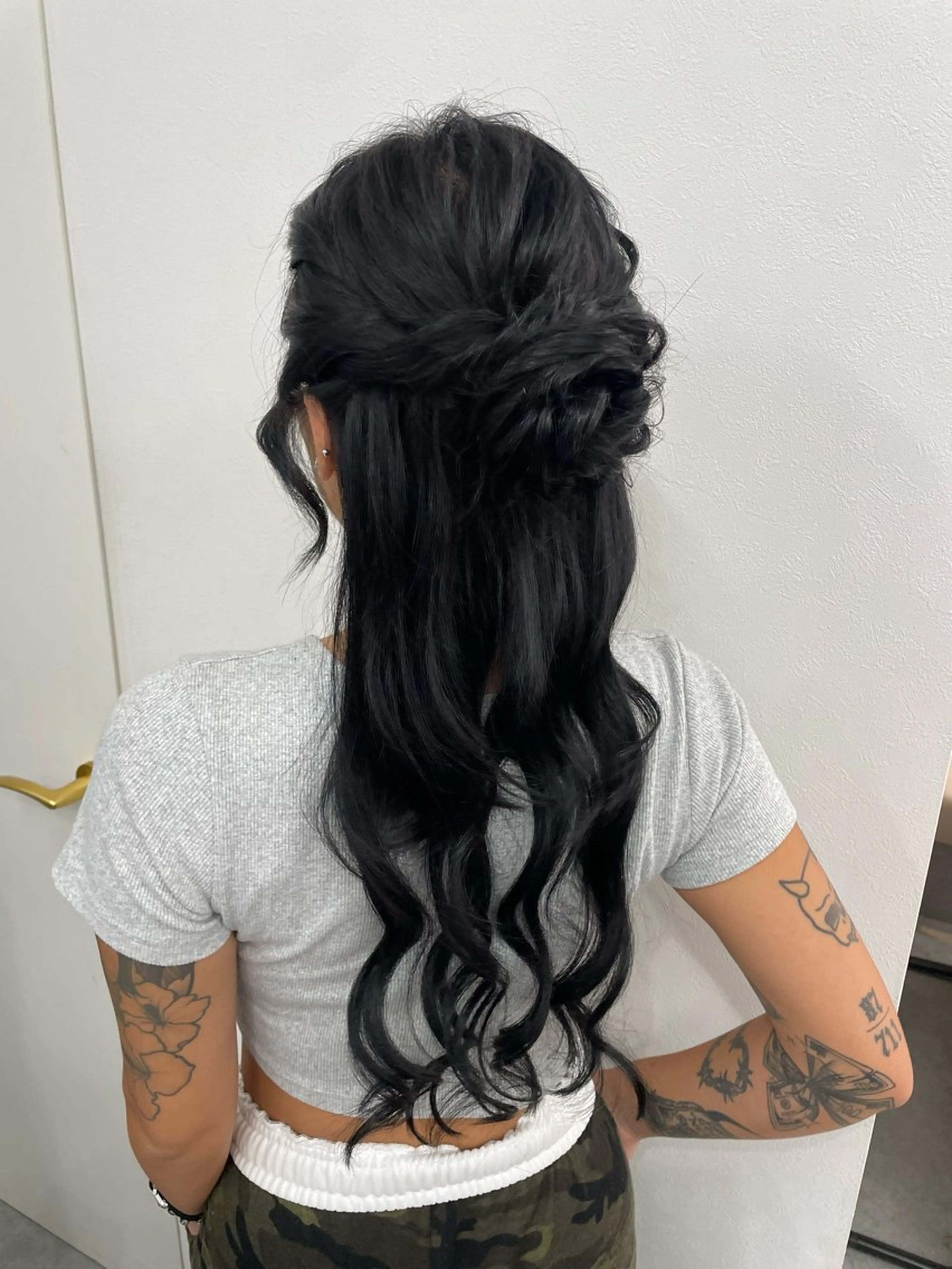 𝙃𝘼𝙍𝙐🎀 韓国×エクステのヘアスタイル