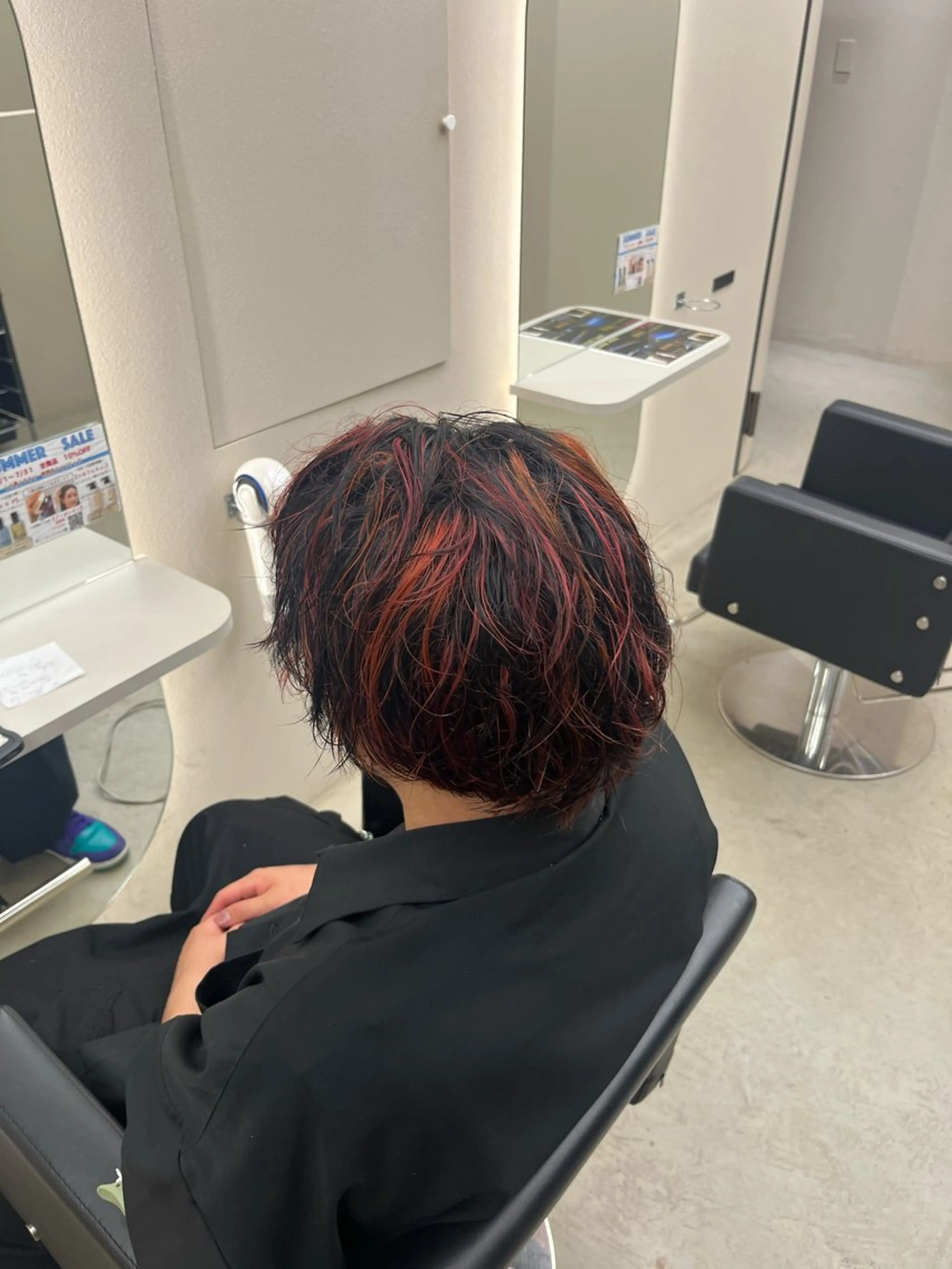 ブリーチ＋カラーリングの写真