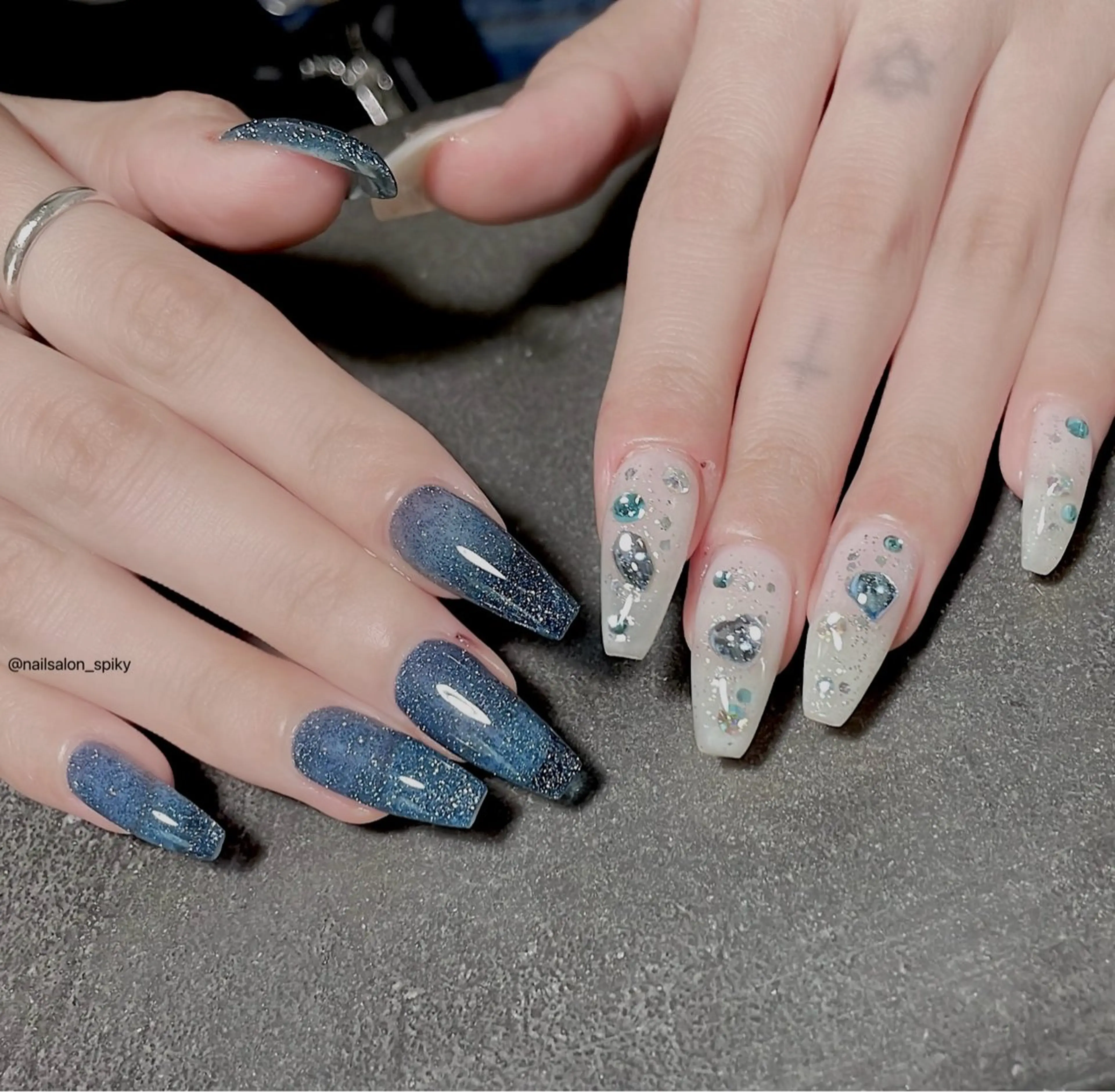 ネイル Spiky とうげ ふうかのネイルデザイン