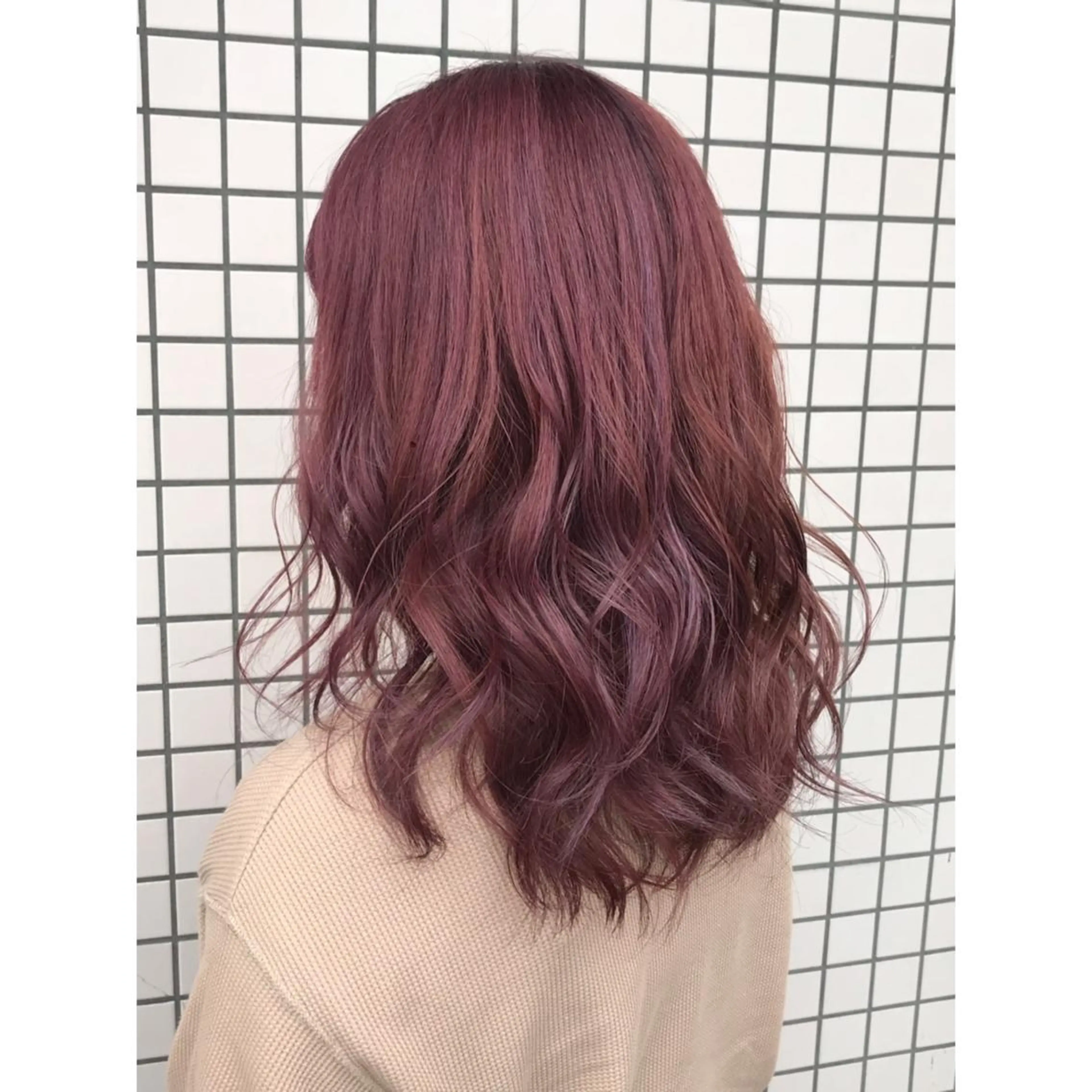 セミロング VandV所属・松村 未央のヘアスタイル