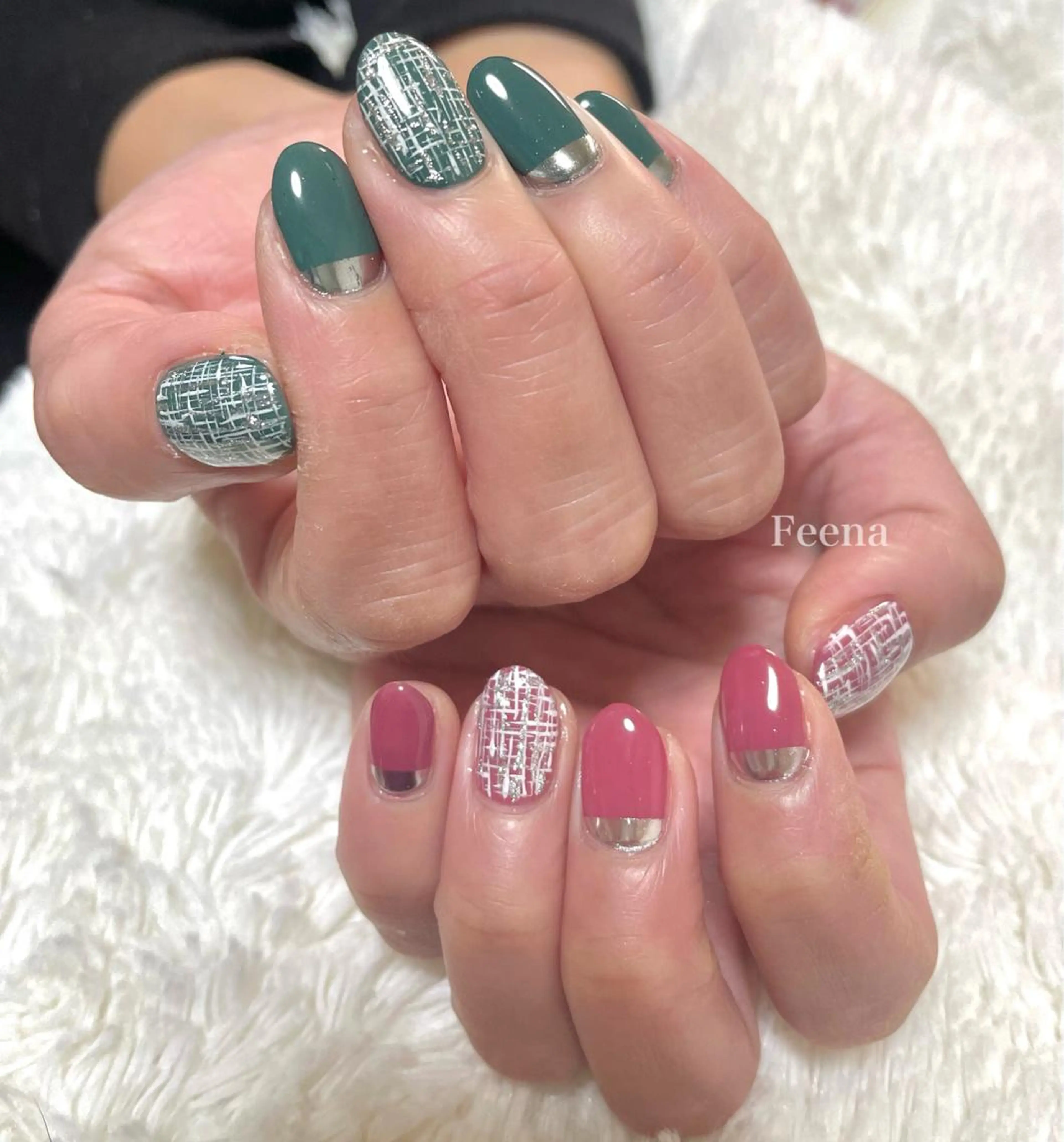 ネイル amu nail. RINAのネイルデザイン