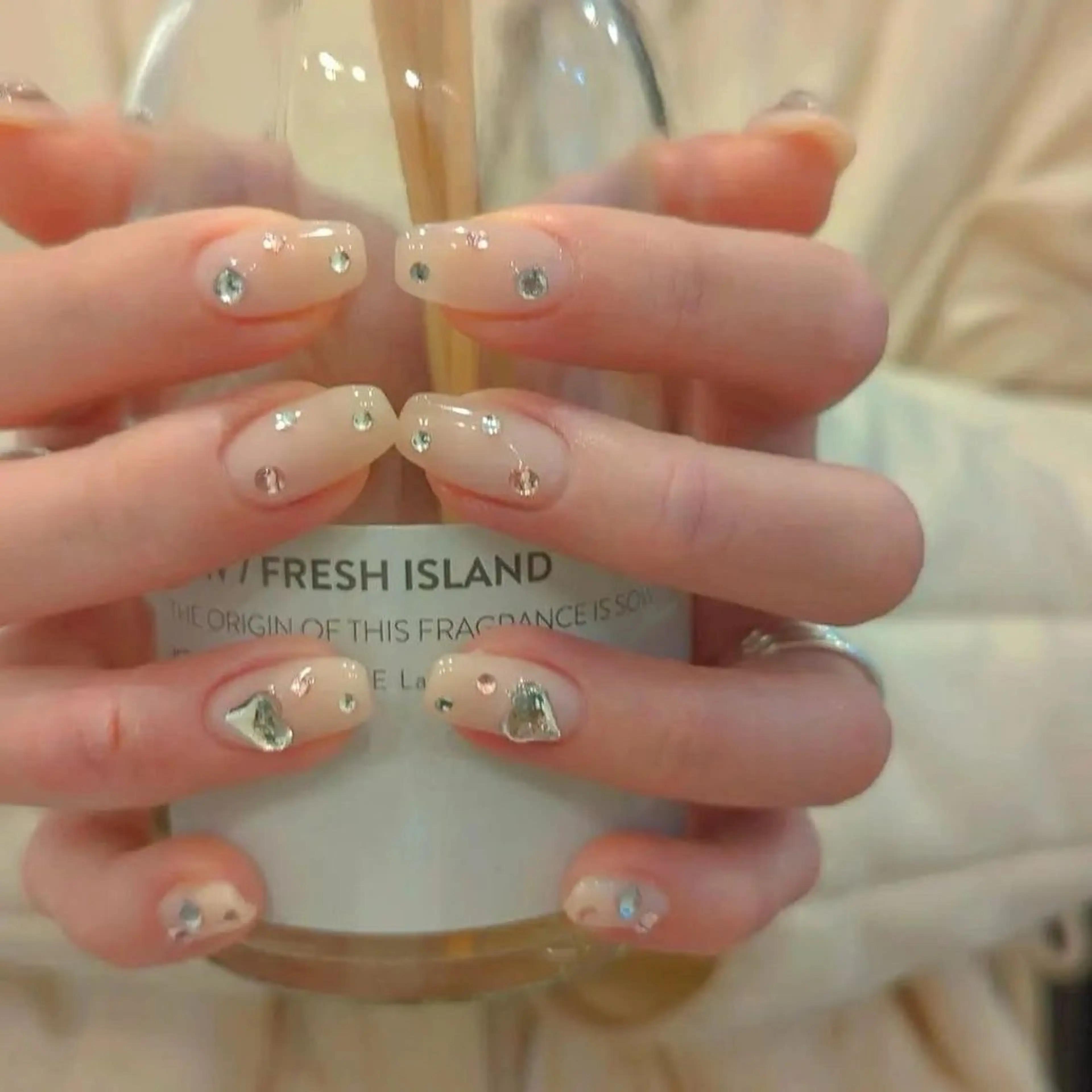 ネイル unwind ┊︎冬っぽネイル🛷のネイルデザイン