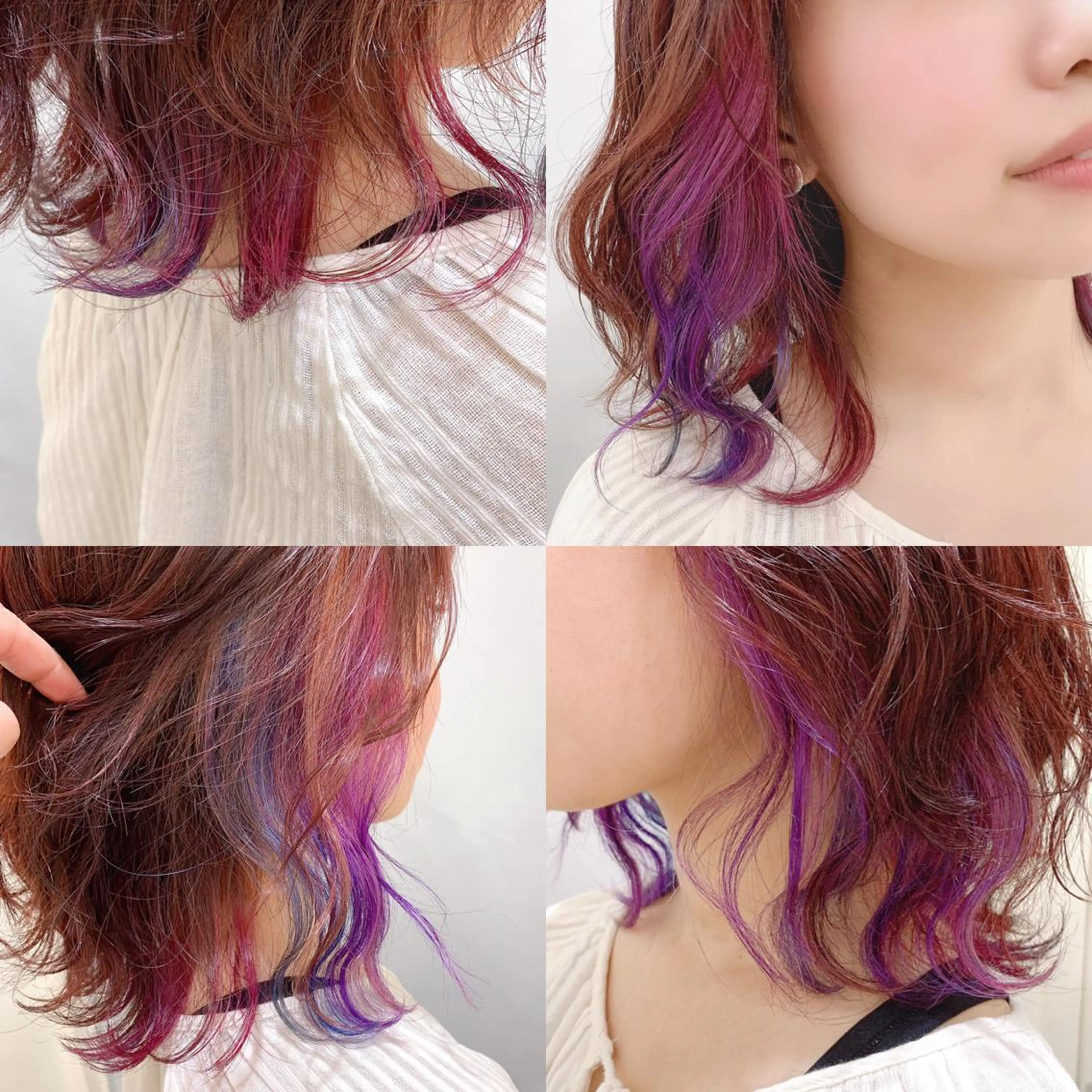 ロング カラー パーマ ヘアアレンジ キッズ ネイル マツエク・マツパ 代表🎀 ふわモテ愛 され髪🩷yumiのヘアスタイル