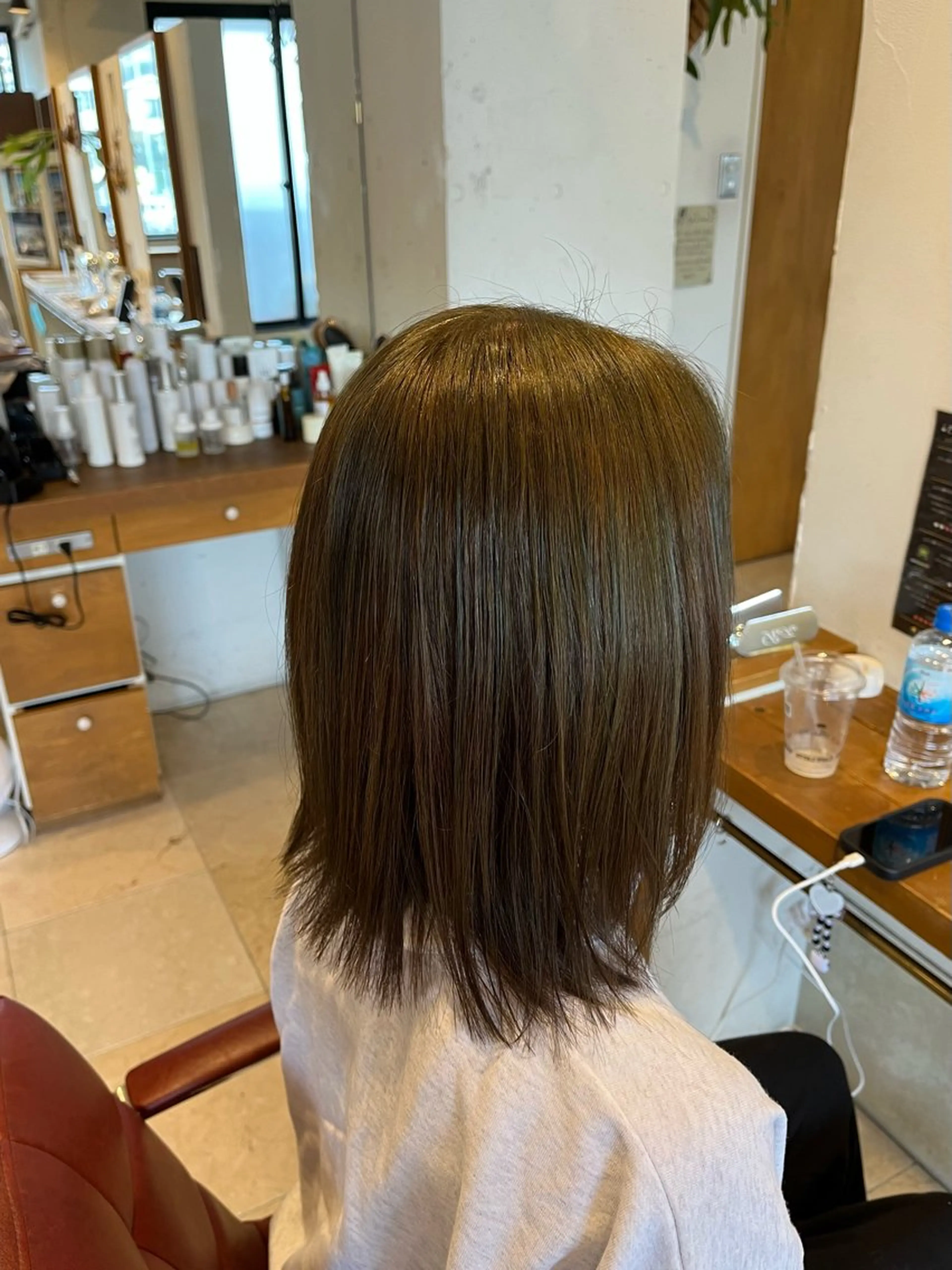 ミディアム カット ヘアカラー 今村俊介 メンズカットのヘアスタイル