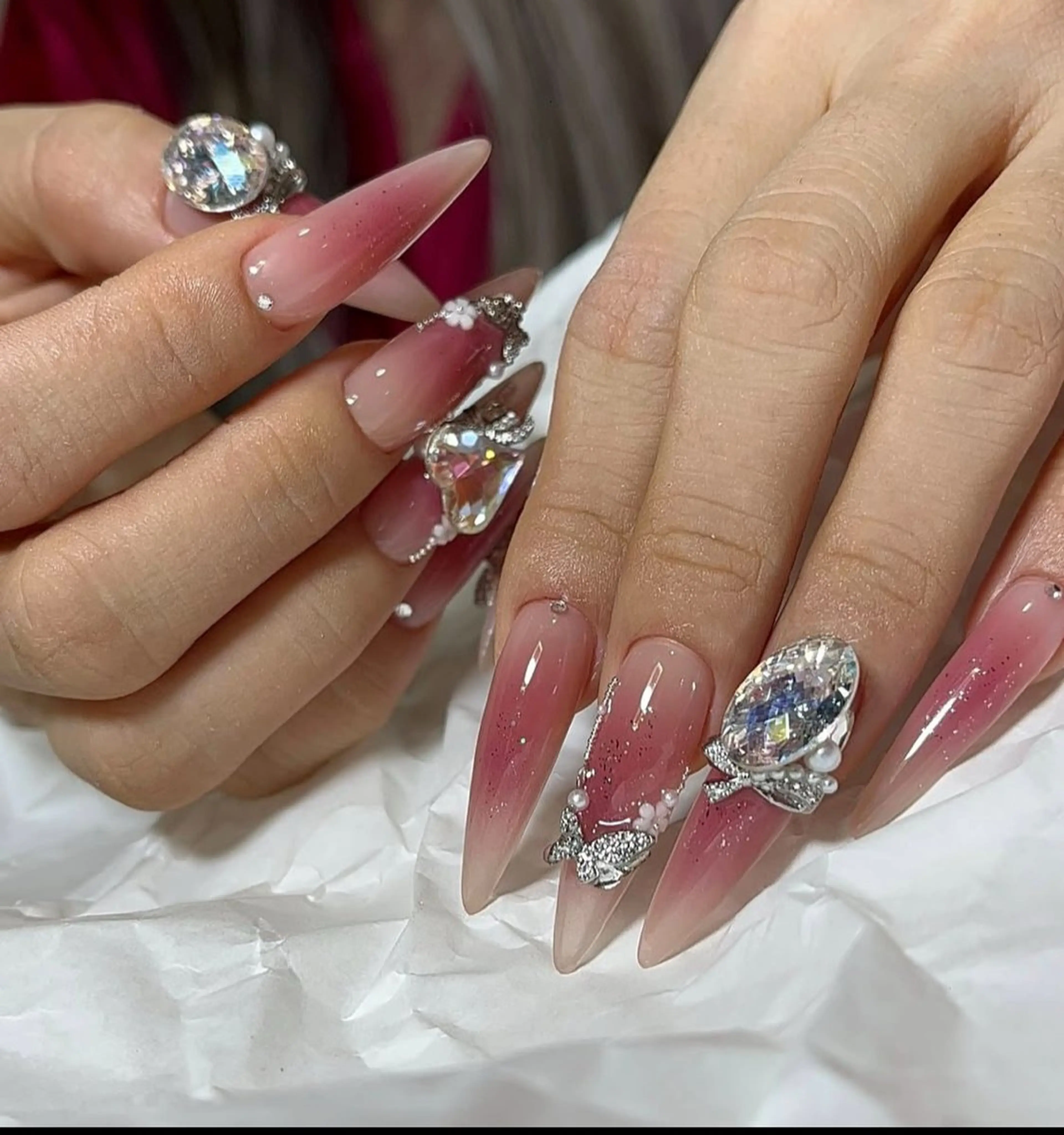 ネイル フットネイル フレンチネイル 韓国ネイル ニュアンスネイル オフィスネイル ハンドネイル フットネイル mika hara_nailのネイルデザイン