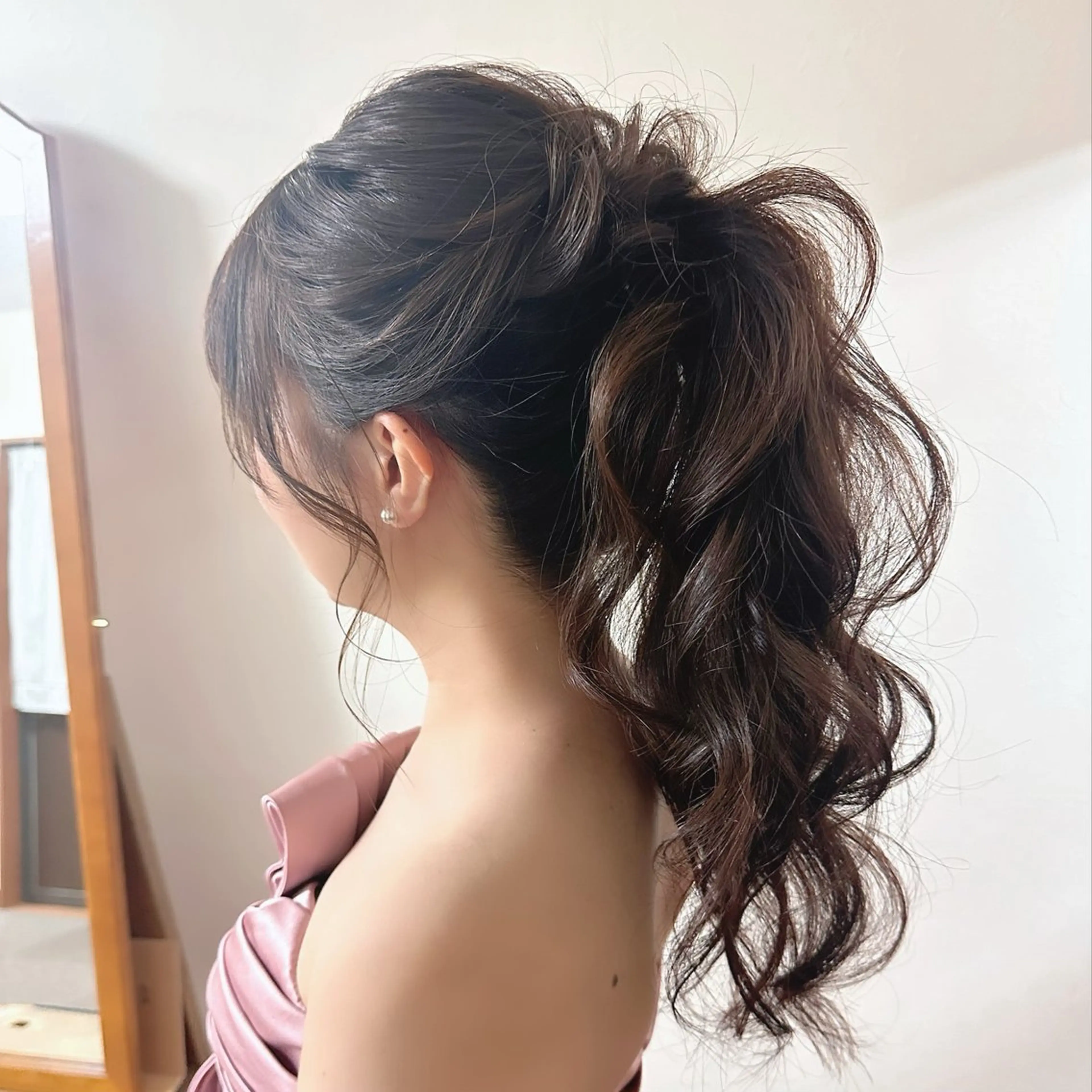 ヘアアレンジ ポニーテール ヘアセット Darling Darwin所属・ヘアセットメイク専門 ダーリンダーウィンのその他イメージ