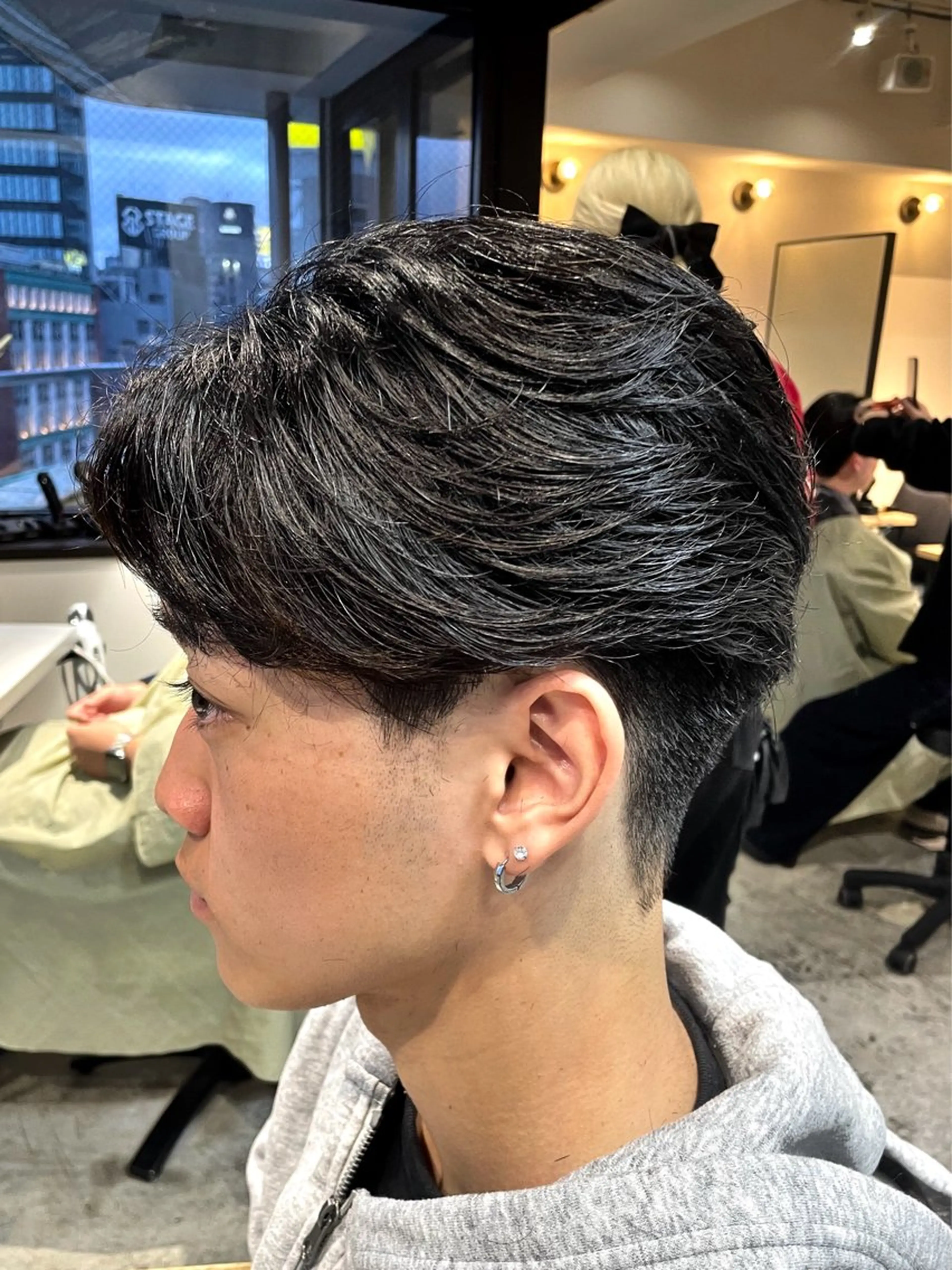 ショート メンズパーマ梅田 ・川副史晶のヘアスタイル