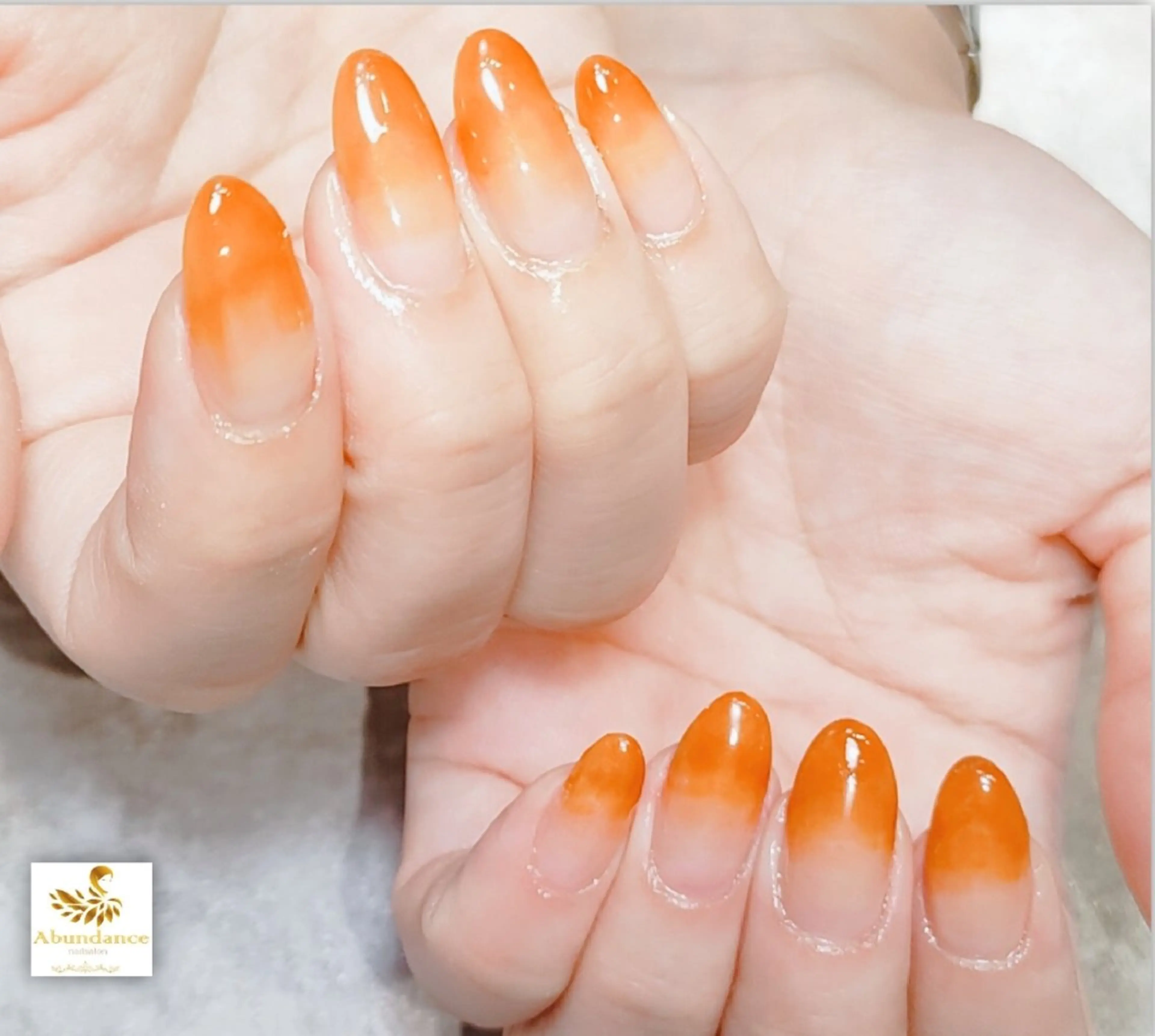 ネイル グラデーション ハンドネイル 完全予約制個室サロン Abundancesのネイルデザイン