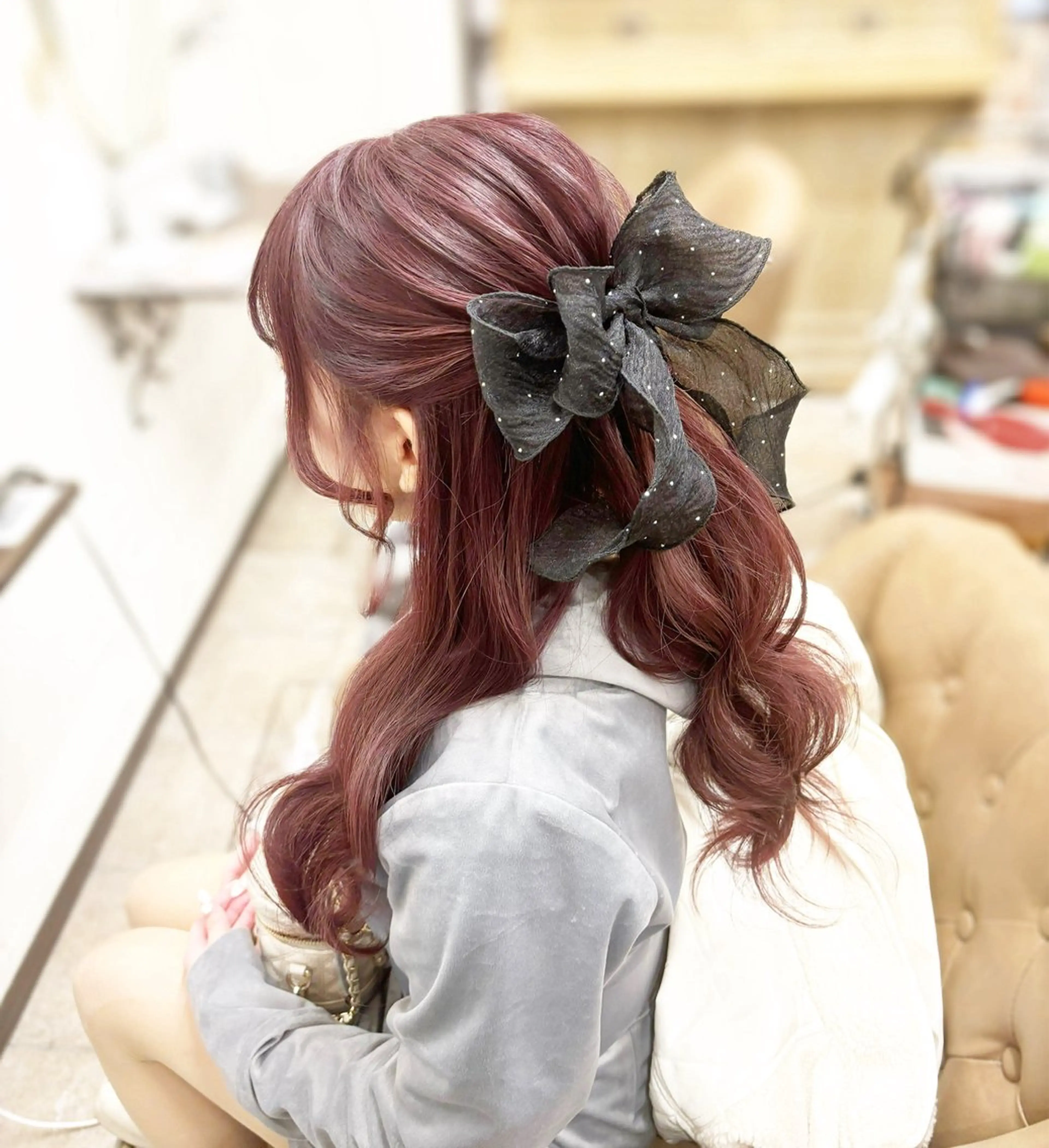 ロング muscari所属・🎀 KUBO AYAKA 🎀✨のヘアスタイル