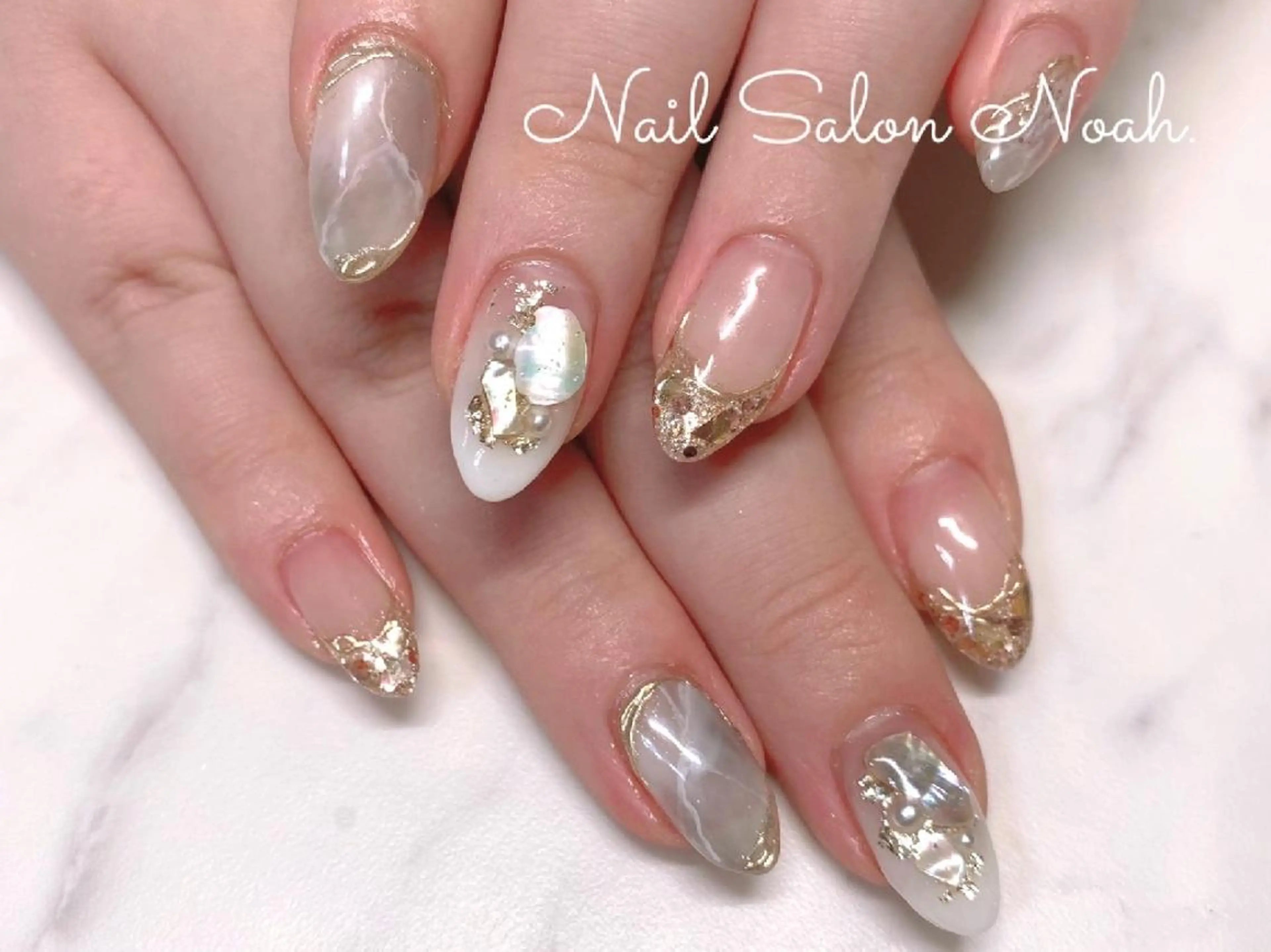 ネイル 持ち込み ハンドネイル Nail Salon Noah所属・Nail Salon Noah.のネイルデザイン