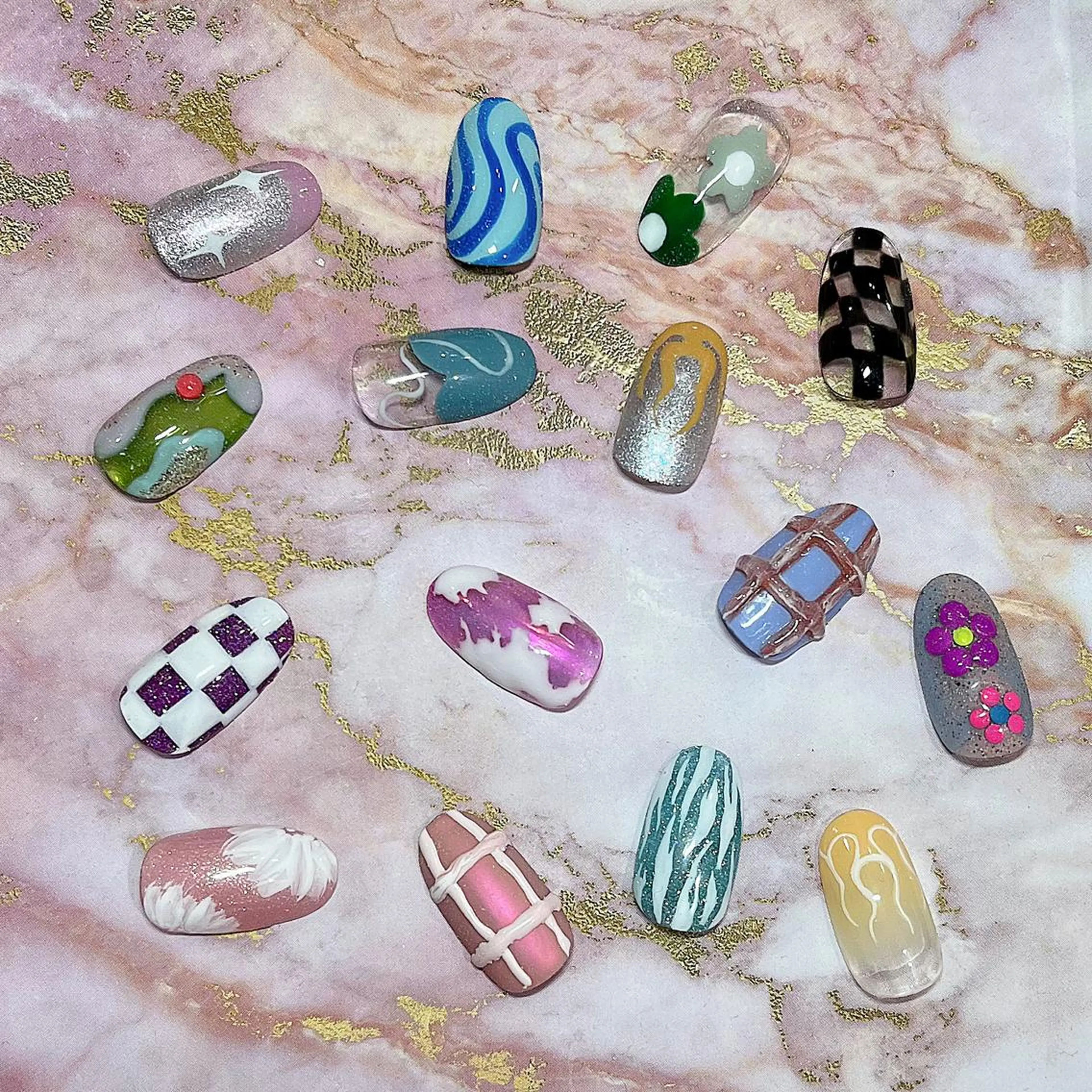 ネイル アートネイル 持ち込み ハンドネイル Nail Salon  Kのネイルデザイン