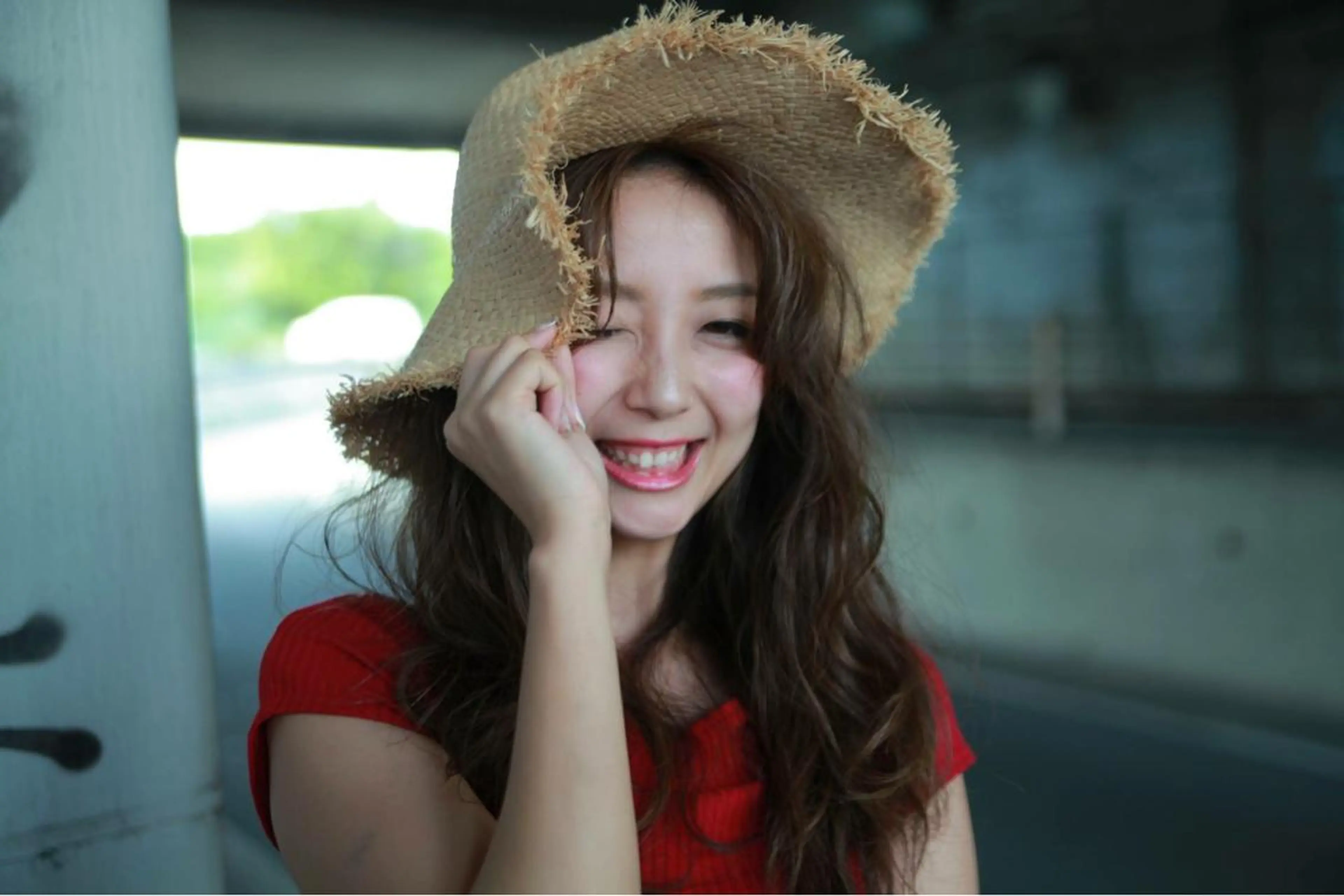 ロング カラー ヘアアレンジ knock【ノック】所属・烏丸韓国ヘア🇰🇷 ayaka🎀のヘアスタイル