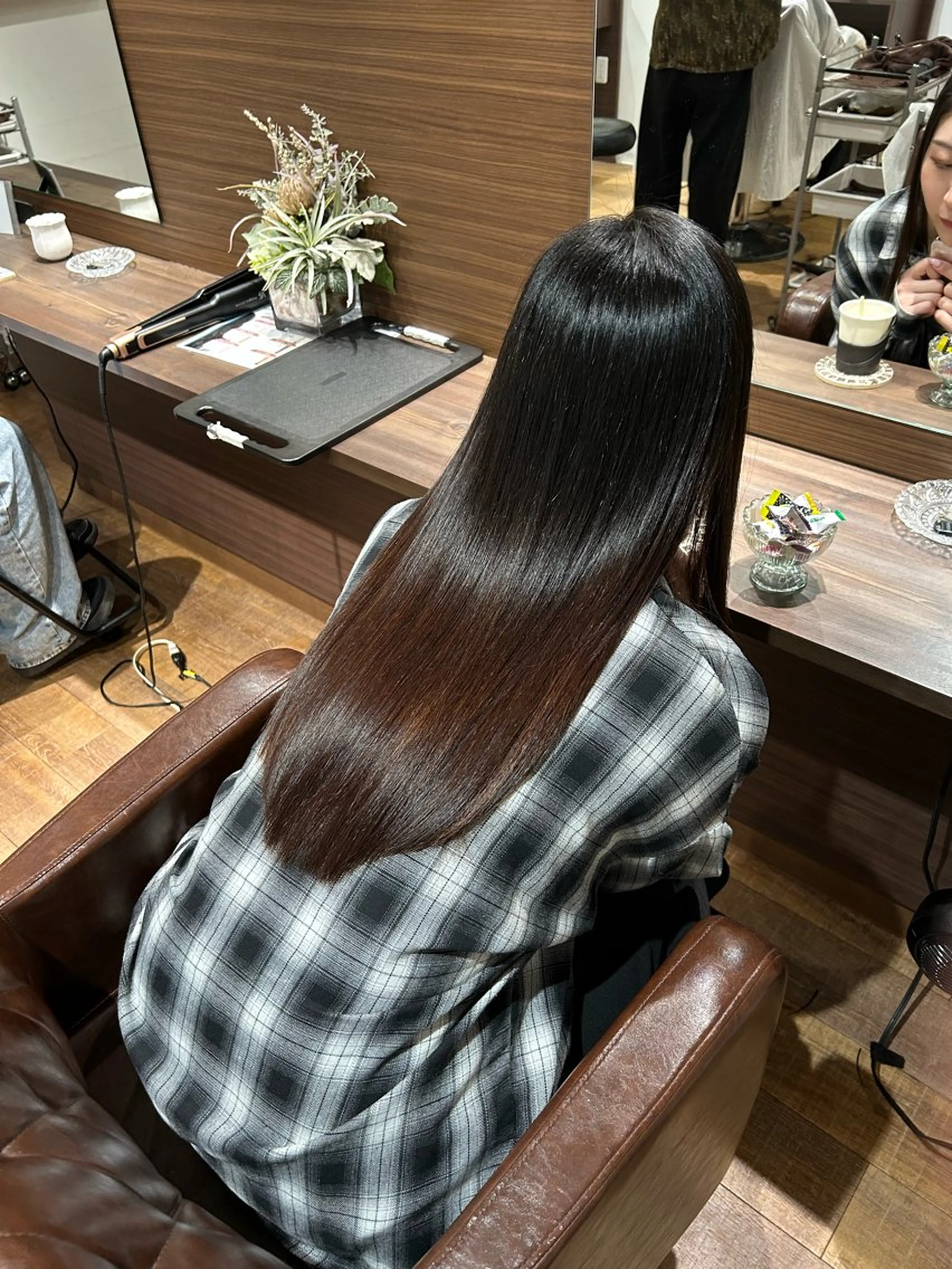ロング 縮毛矯正 縮毛矯正 YUZA grow hair 【ユーザ グロウ ヘア】所属・縮毛矯正/似合わせ カット/伊藤はるかのヘアスタイル