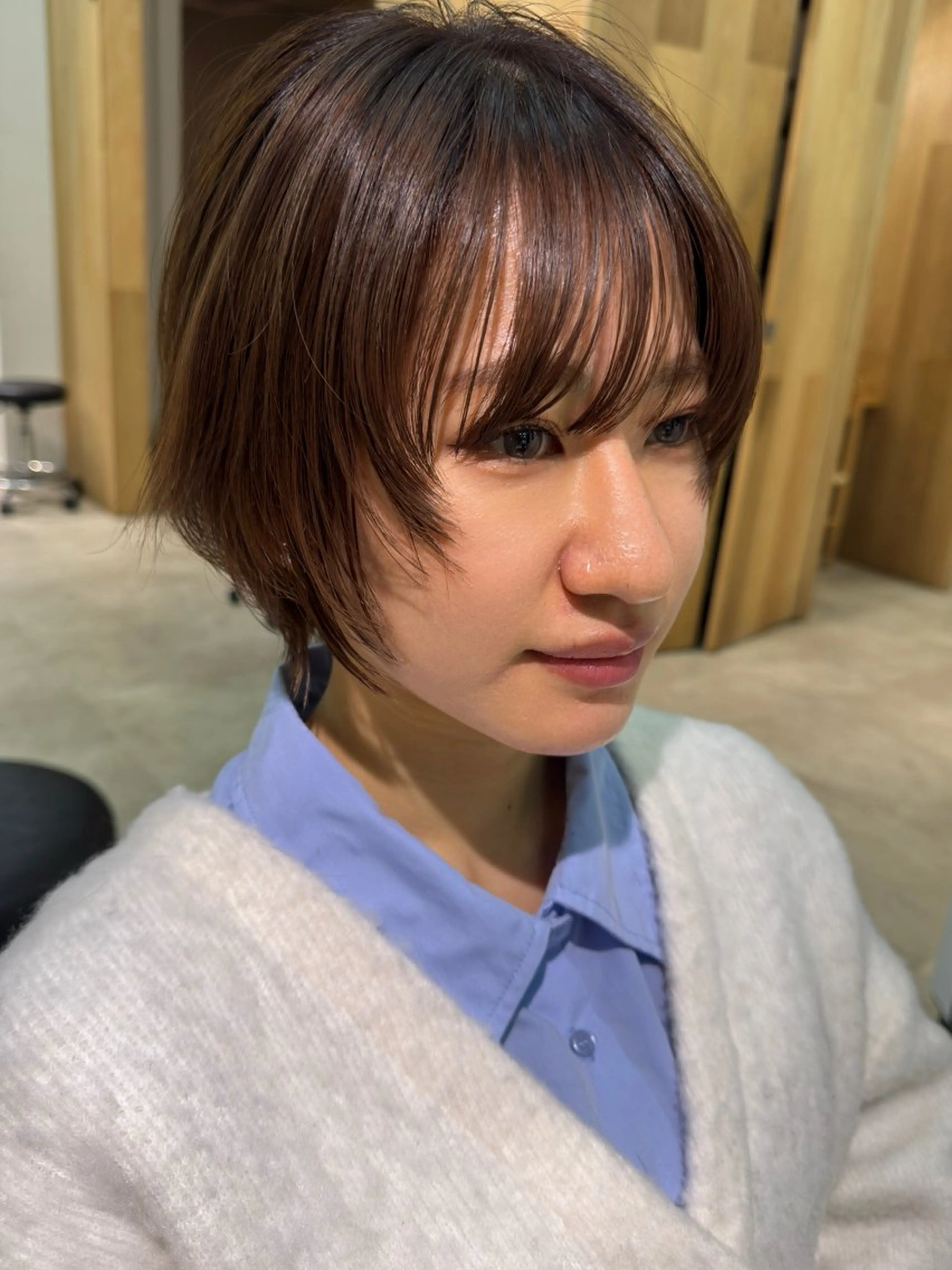 ショート カラー GO TO DAY SHAIRE SALON SHIBUYA SOL所属・半個室サロン 早坂僚太のヘアスタイル