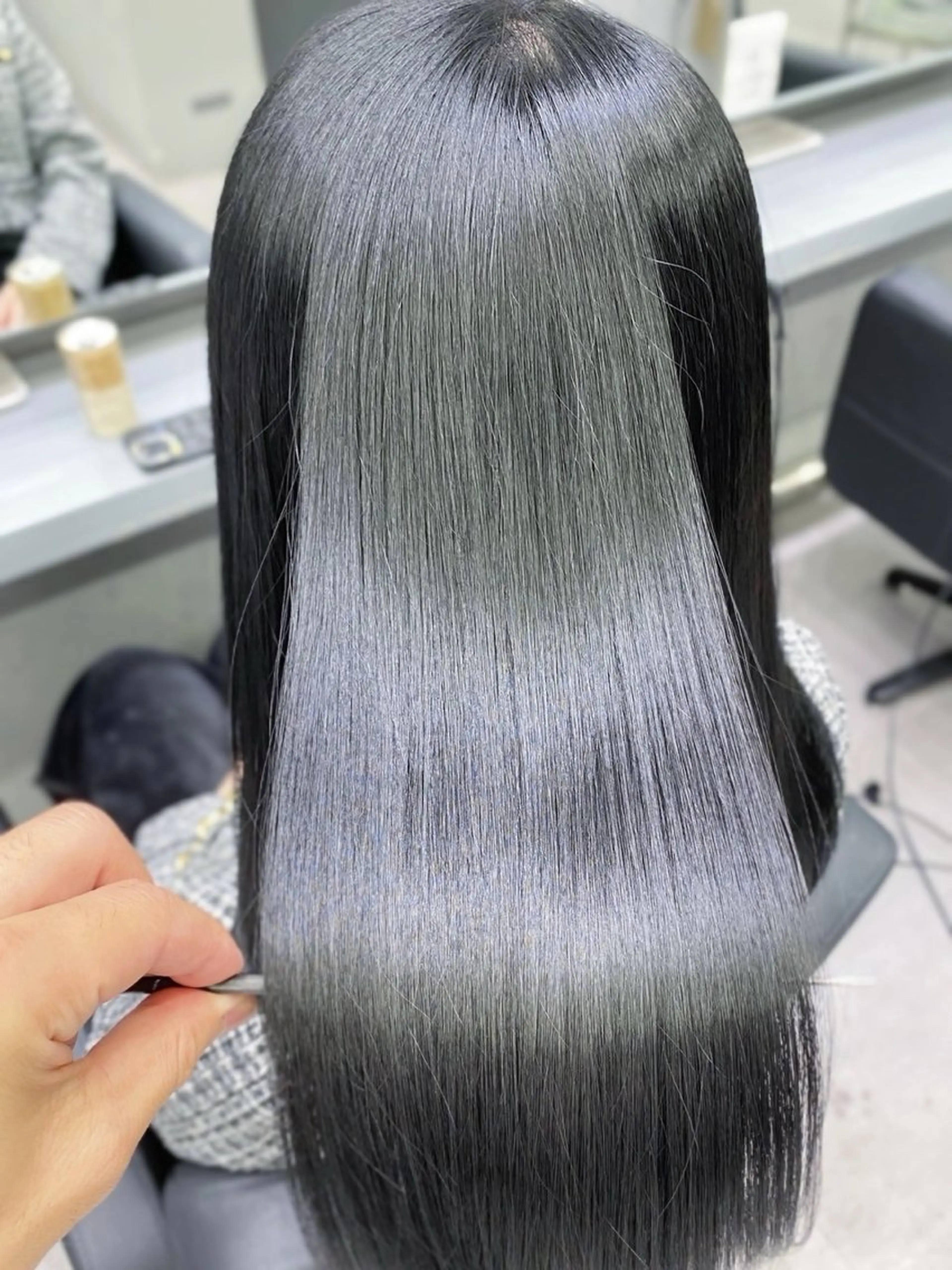 ロング カラー yuzuki 【北谷】のヘアスタイル