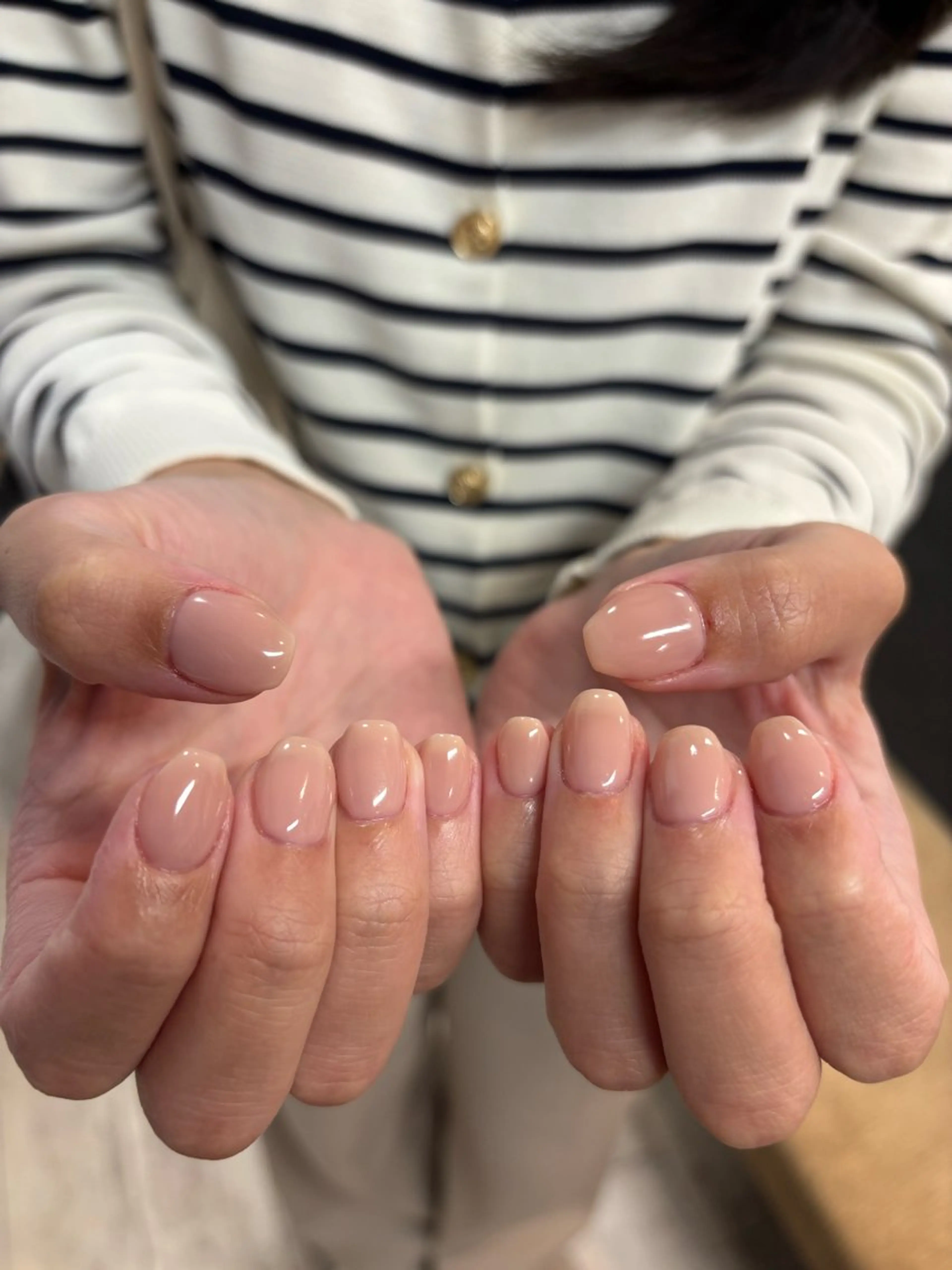 ネイル ワンカラーネイル 倉島 櫻のネイルデザイン