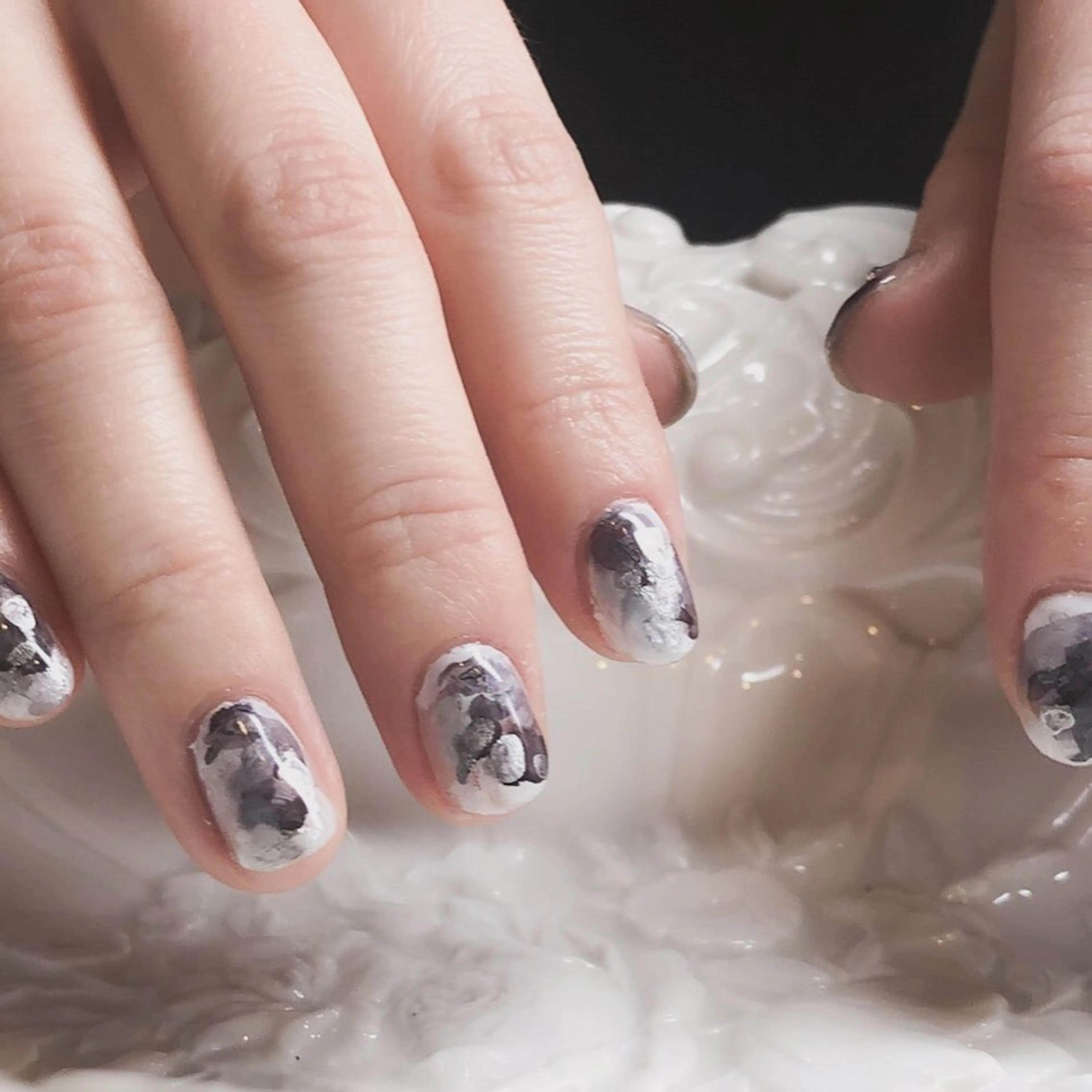 ネイル ニュアンスネイル ネイルアトリエ anpアンプのネイルデザイン