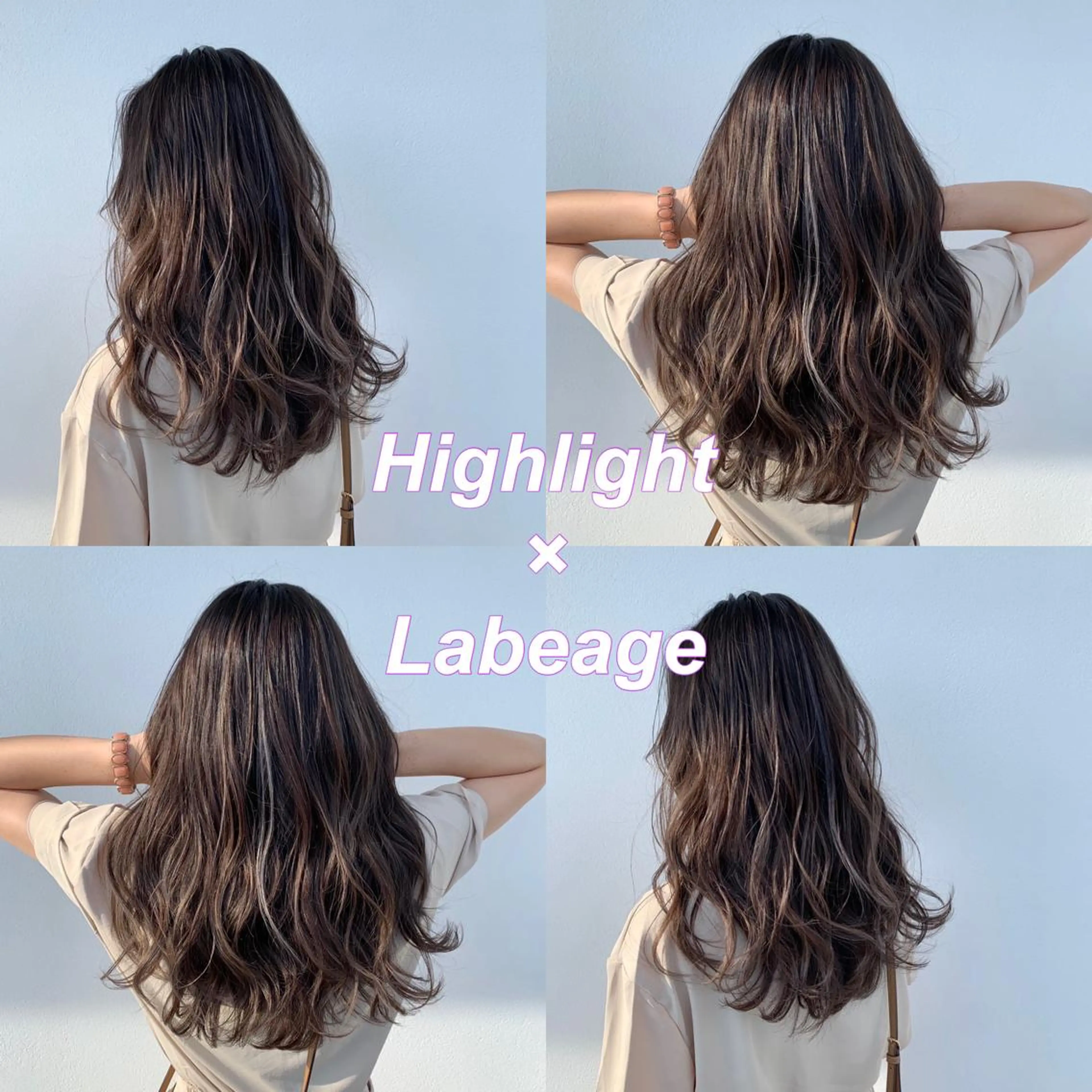 カラー アッシュ ベージュカラー ハイライトカラー ラベンダーカラー ラベンダーアッシュ ヘアカラー 水戸/ブリーチカラー ♠️♠️會澤遼真のヘアスタイル