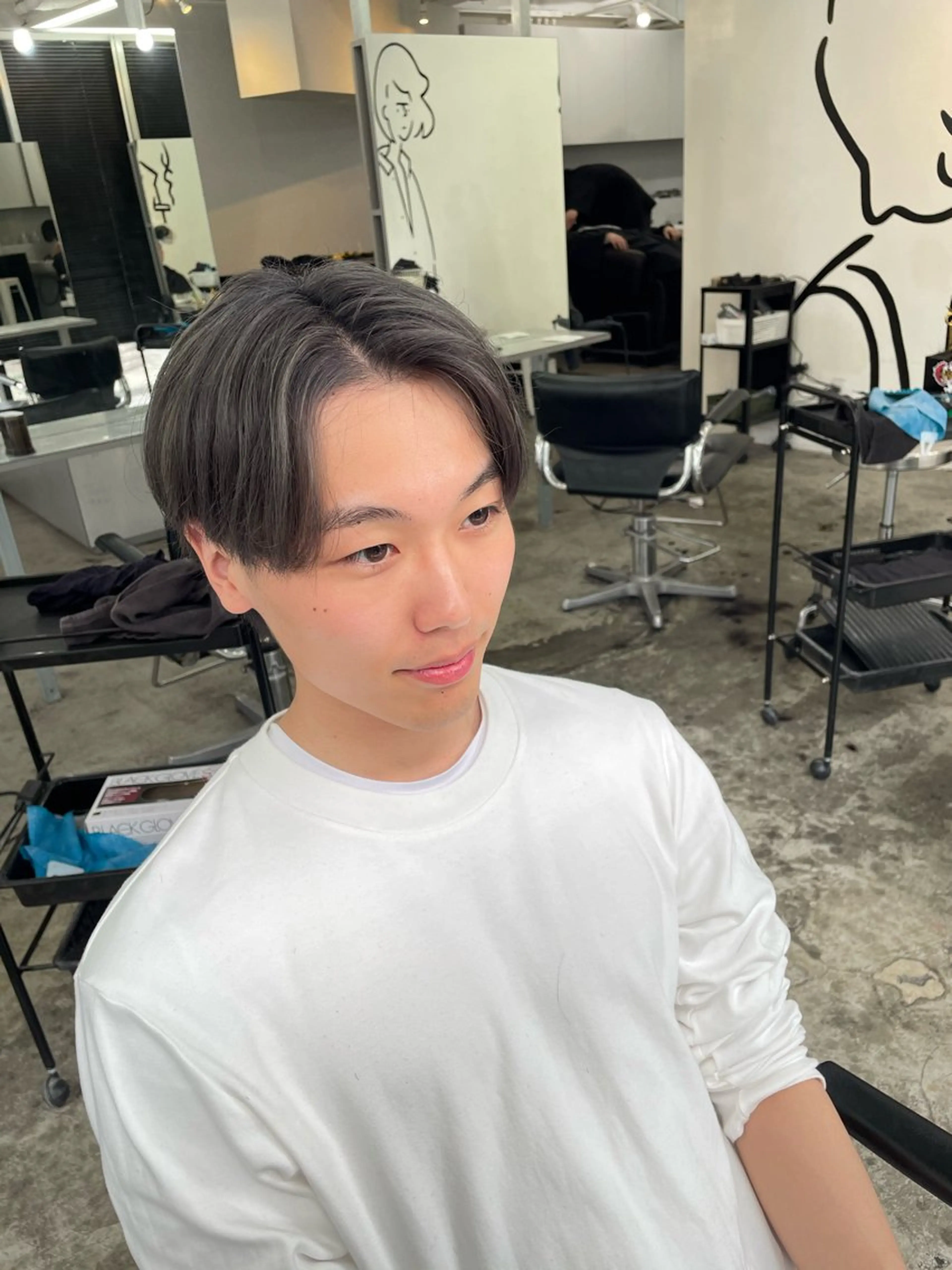 カラー 吉田聖 【メンズヘア特化】のヘアスタイル