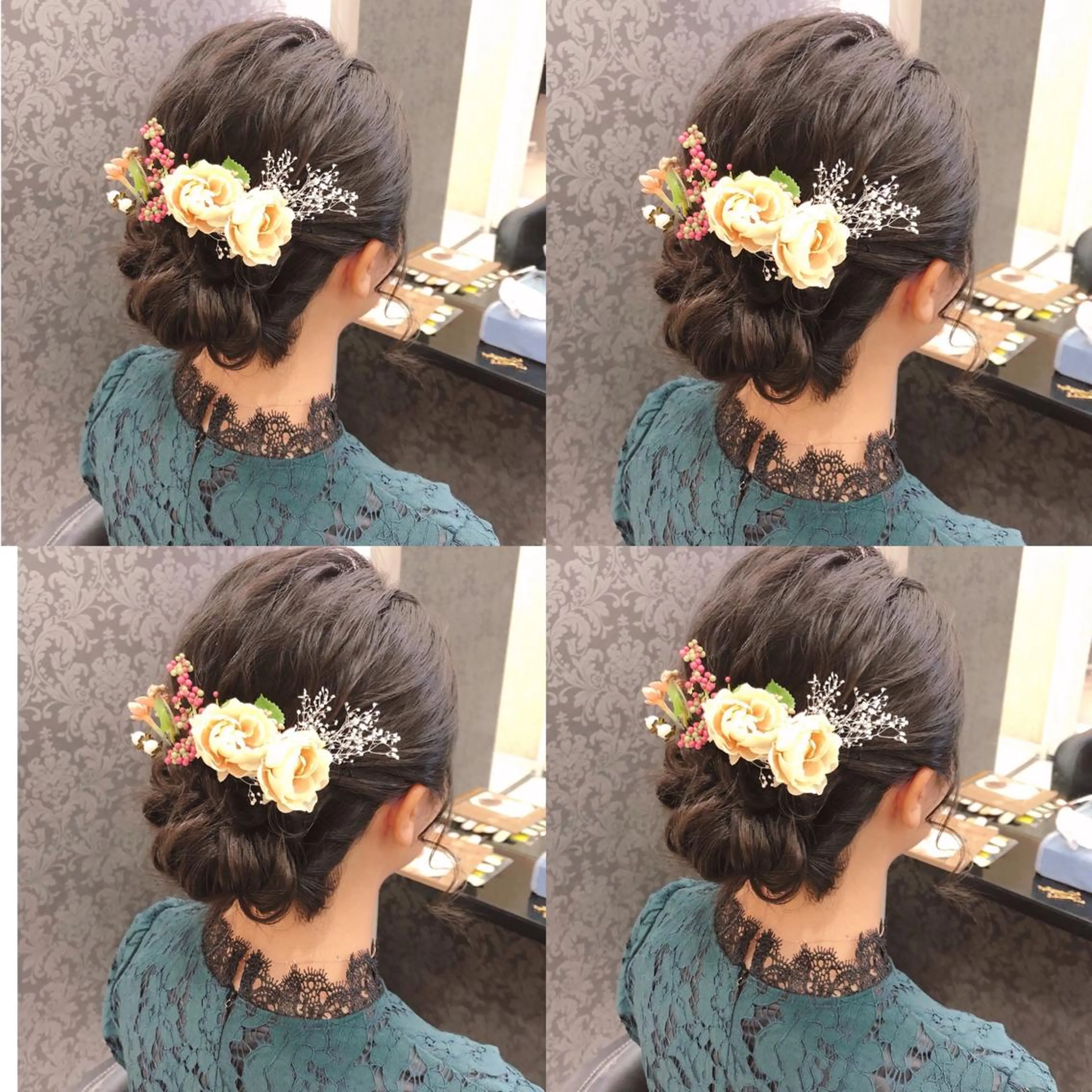 ミディアム ヘアアレンジ ヘアセット 🌷MAYU 🌷のヘアスタイル