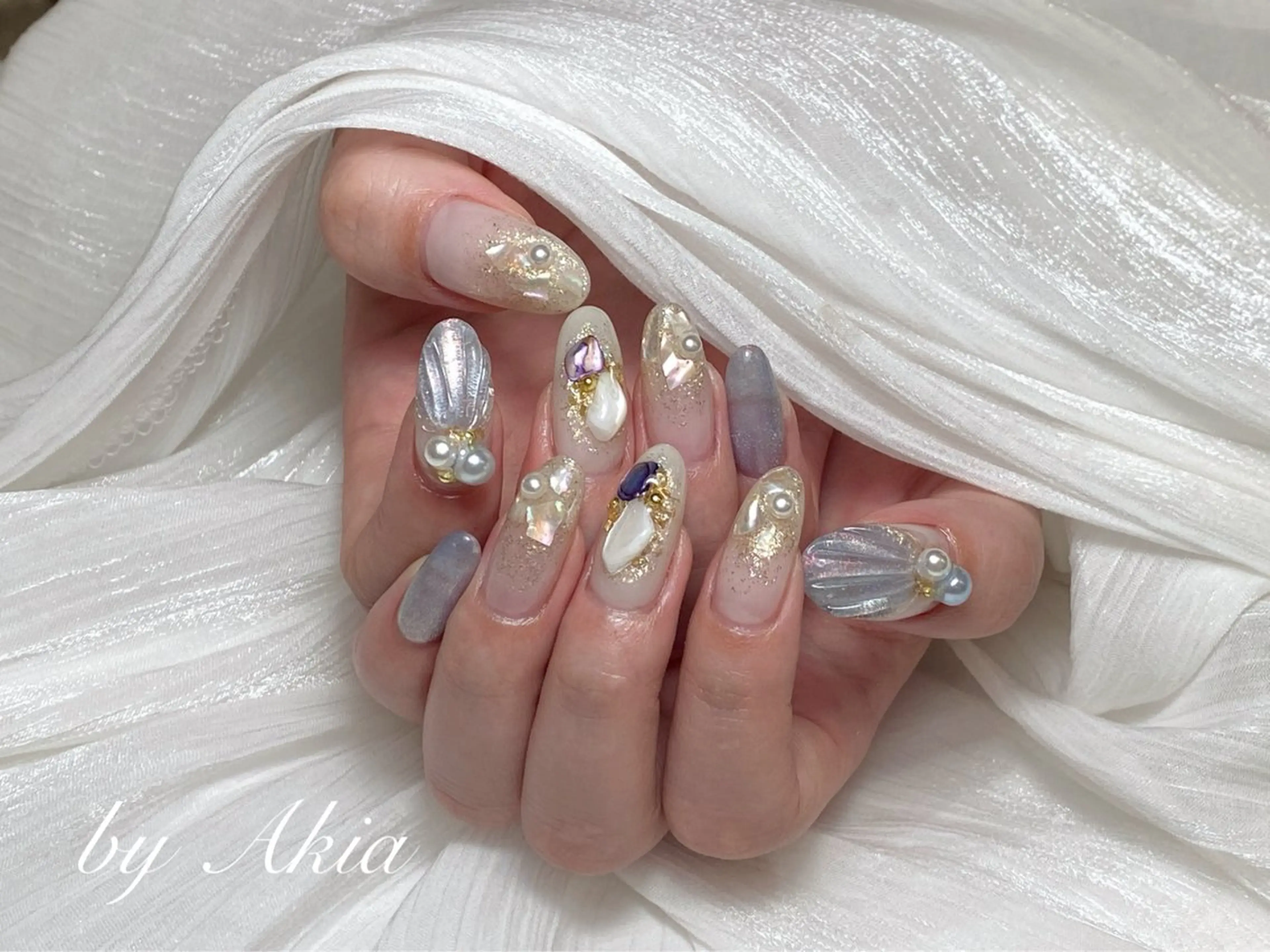 ネイル ハンドネイル ハンドケア 閨匠ビューティサロン 新橋店のネイルデザイン