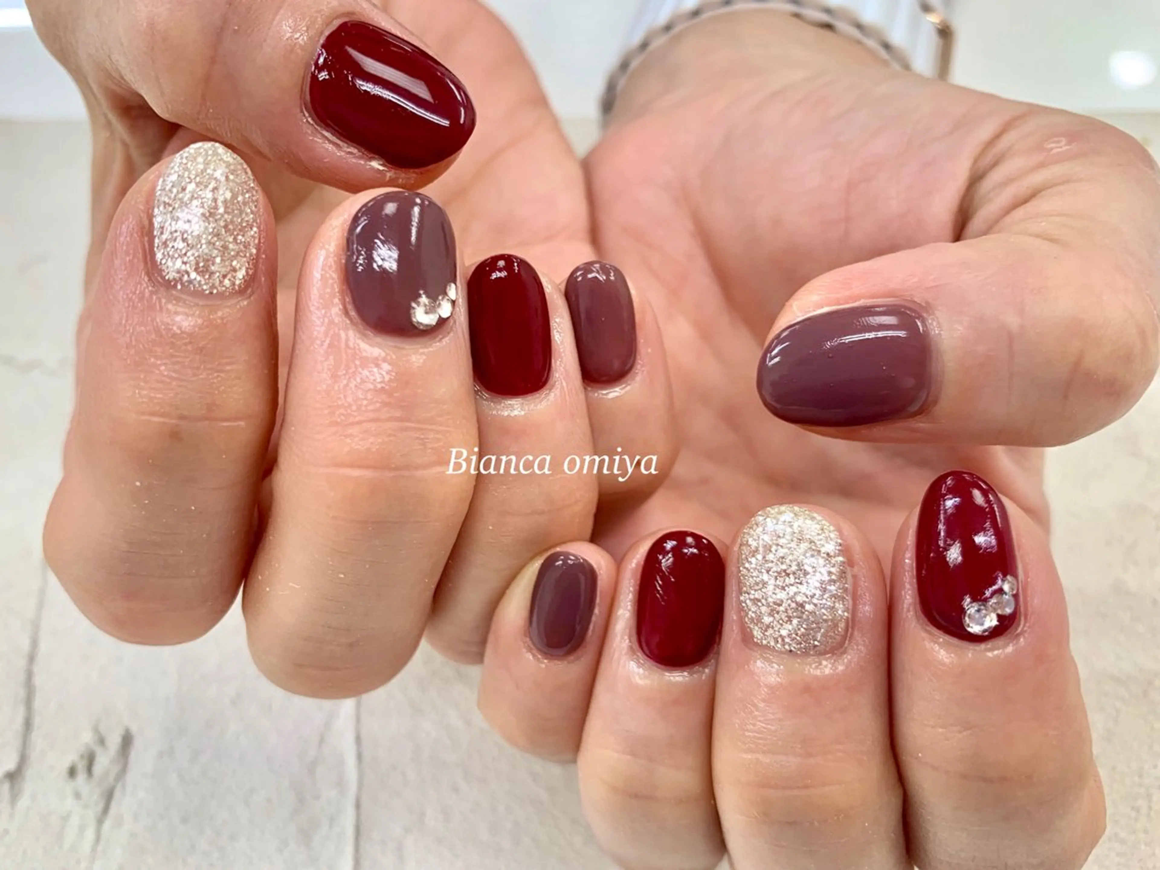ネイル Bianca大宮 katoᕱ⑅ᕱ゙のネイルデザイン