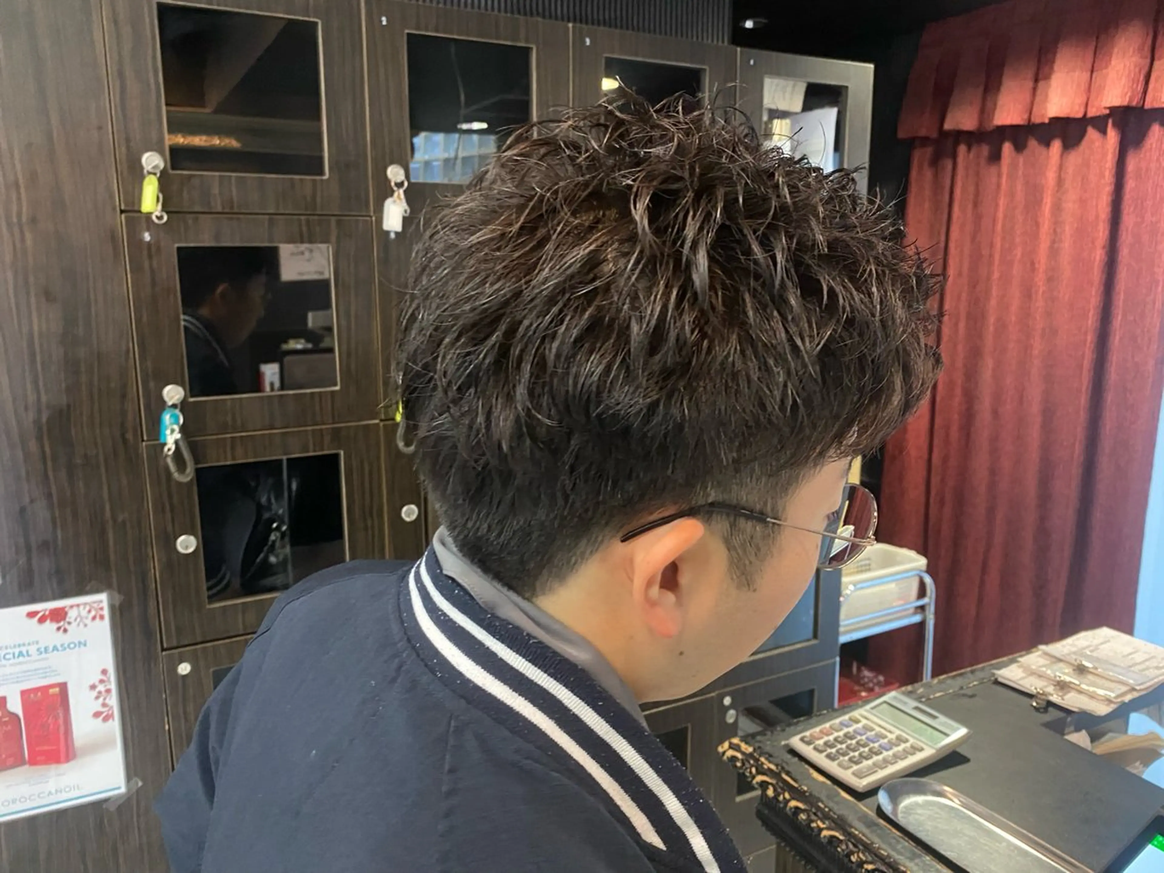 メンズ カット ホワイト/店長/カラ ー講師/錦糸町/岩崎のヘアスタイル