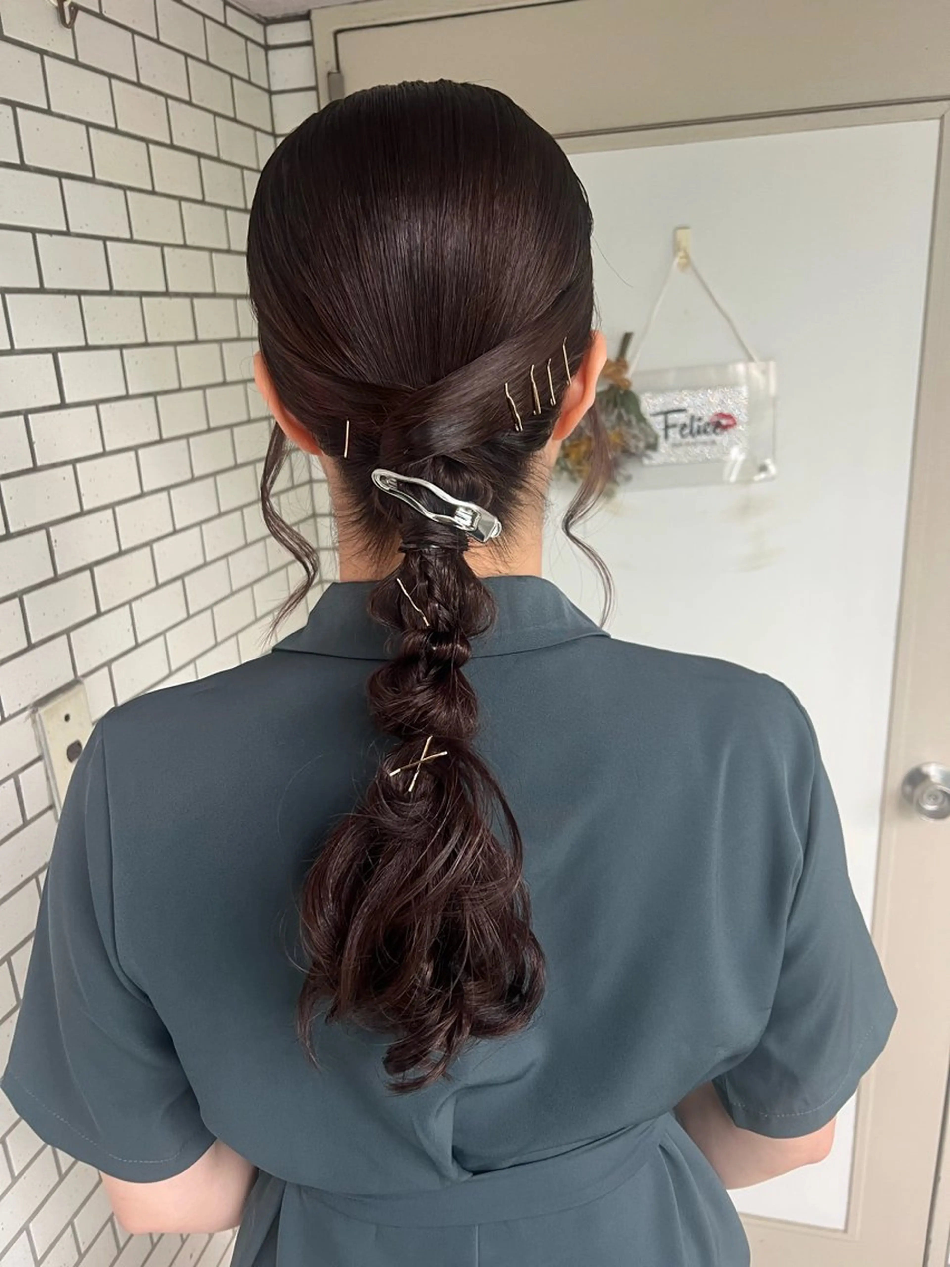 ヘアアレンジ ヘアセット 大人可愛いヘアメイク 💋🧚‍♀️しずかのヘアスタイル